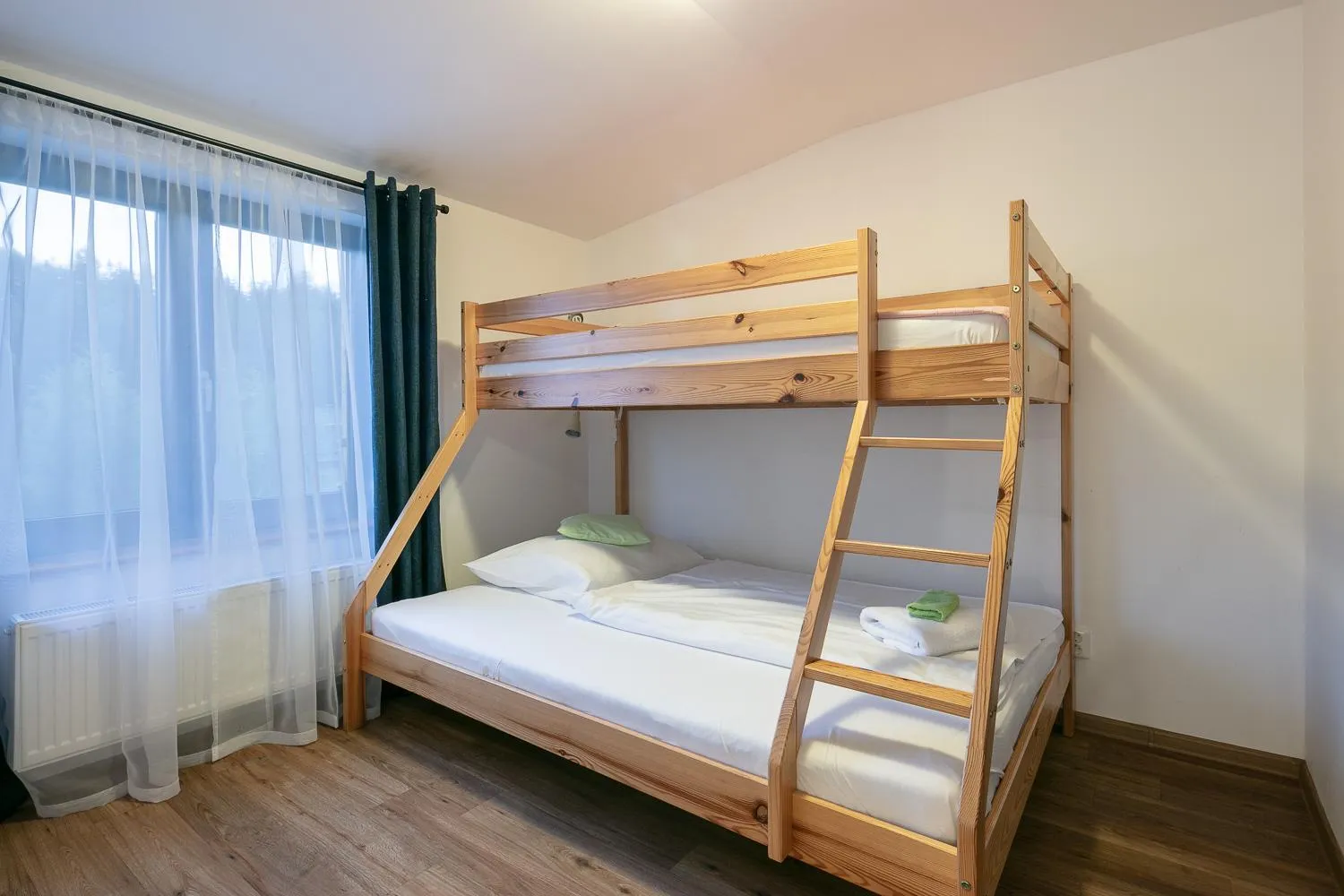 Bed in Hotel U Kabinky