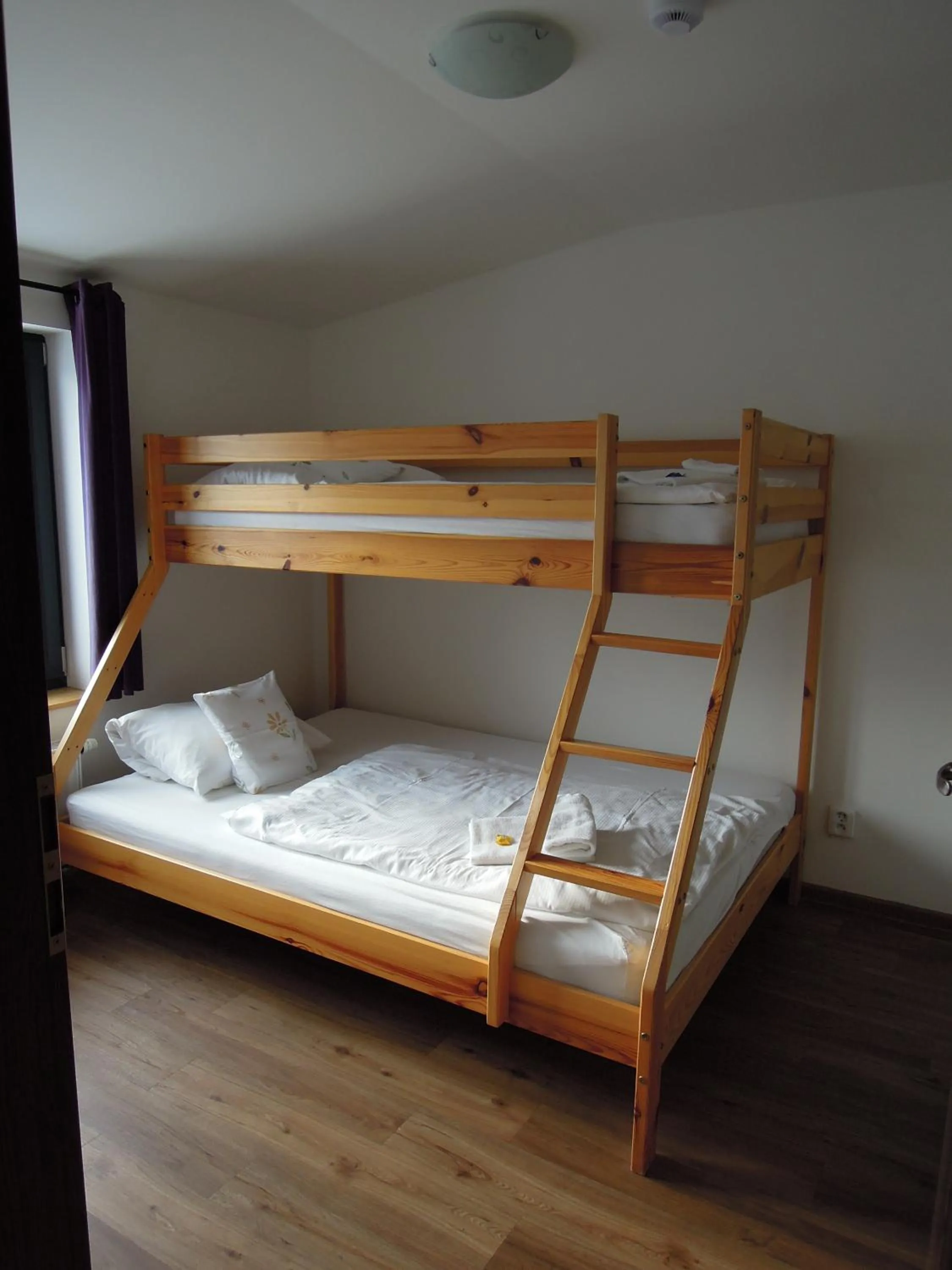 Bed in Hotel U Kabinky