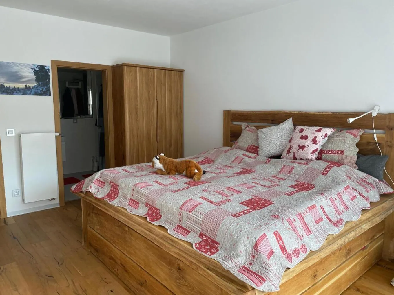 Bed in Hotel U Kabinky