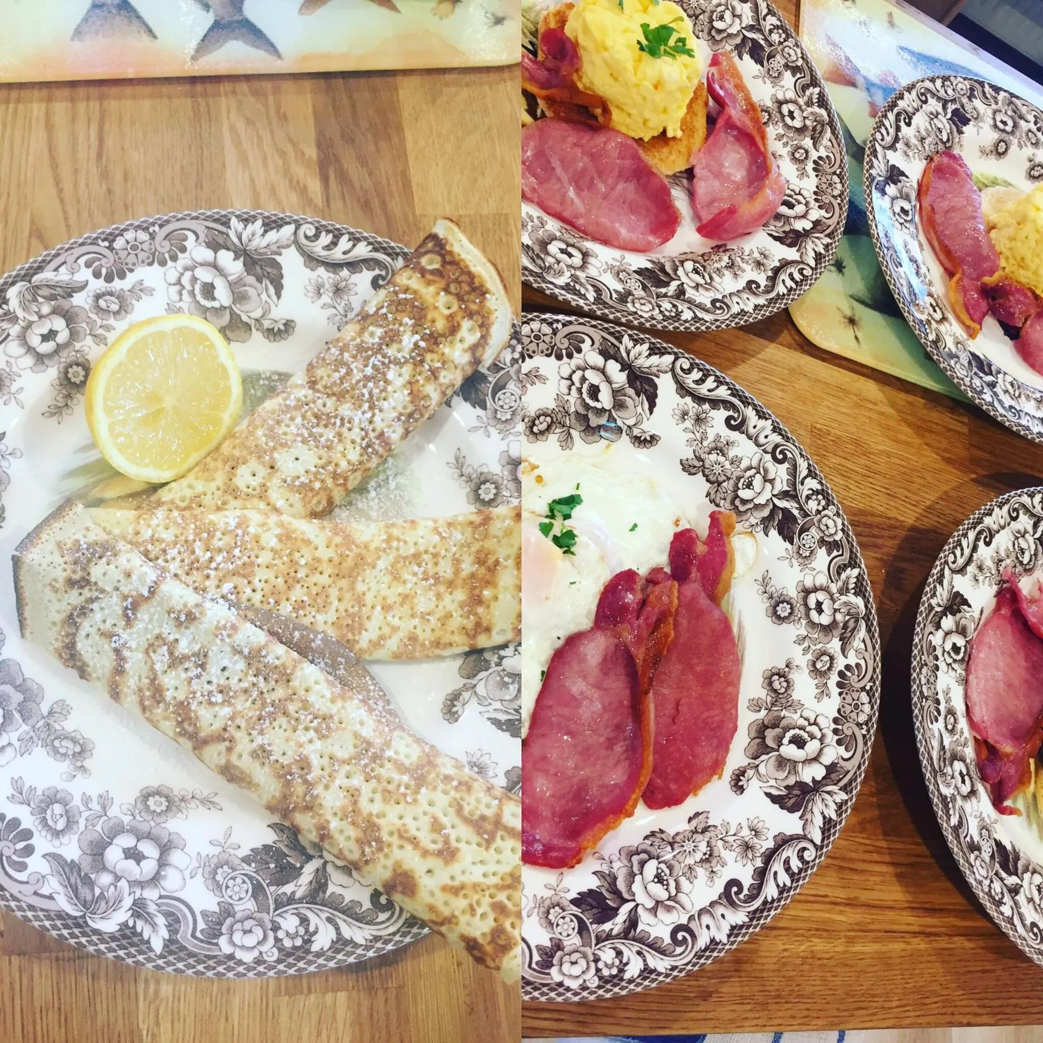 Food close-up in Ryan's River Lodge B&B