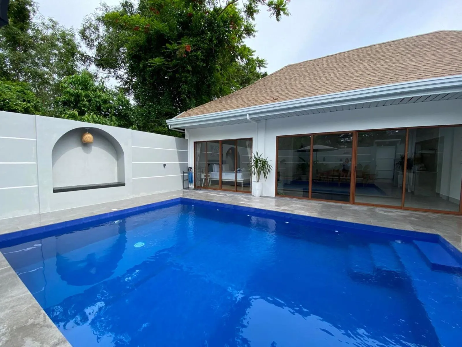 Pool view in Pineale Villas, Resort and Spa