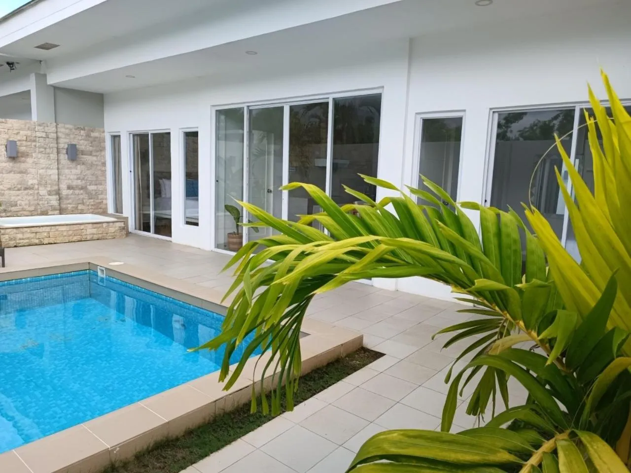 Pool view in Pineale Villas, Resort and Spa
