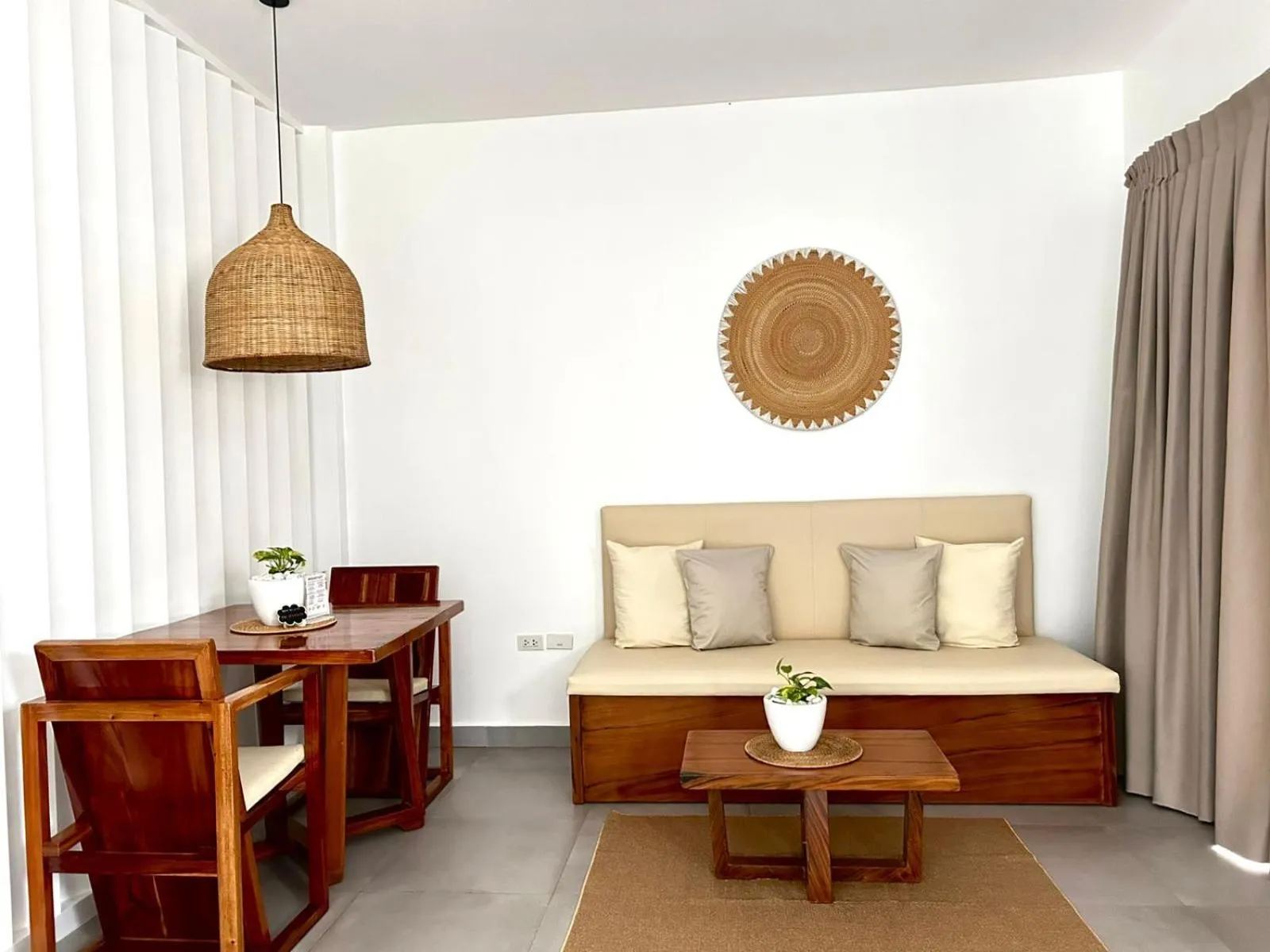 Living room in Pineale Villas, Resort and Spa