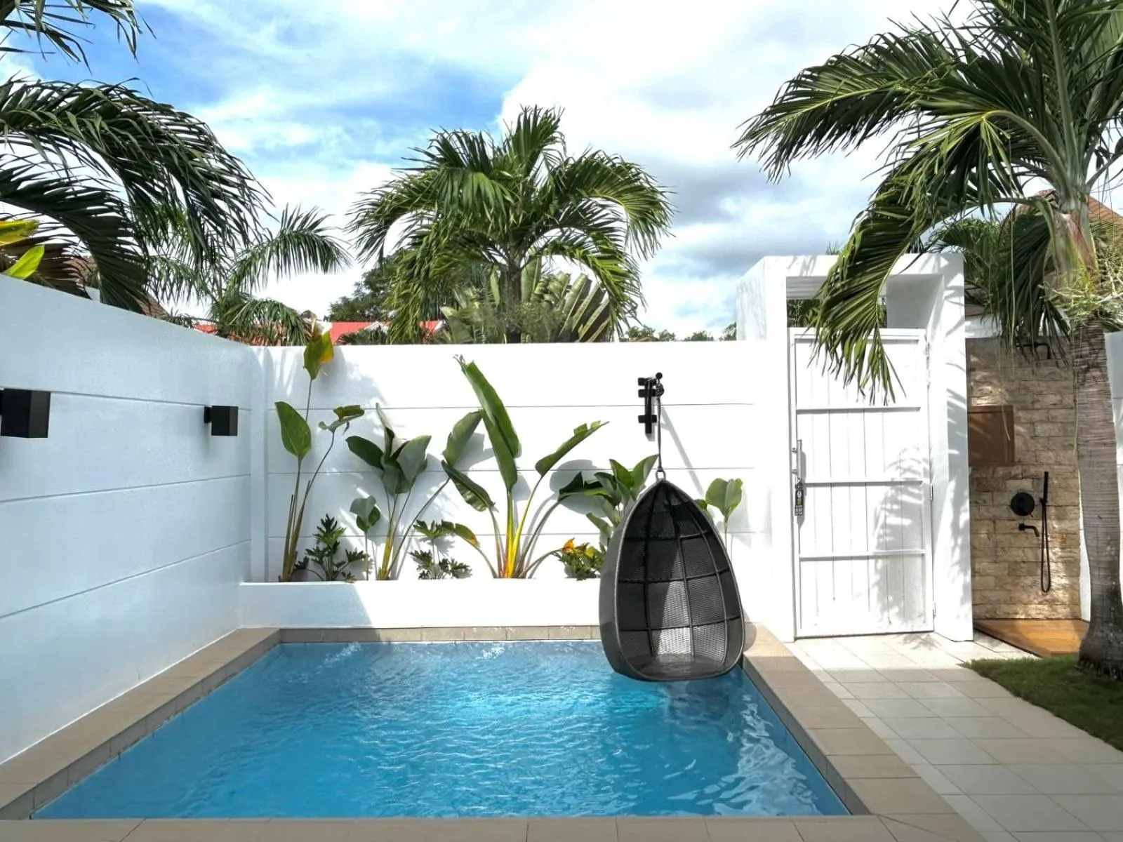 Pool view in Pineale Villas, Resort and Spa