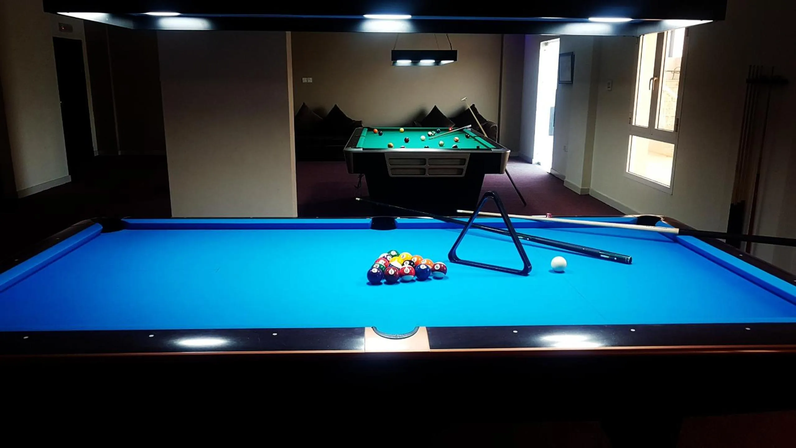 Billiard in Royal Gardens Hotel