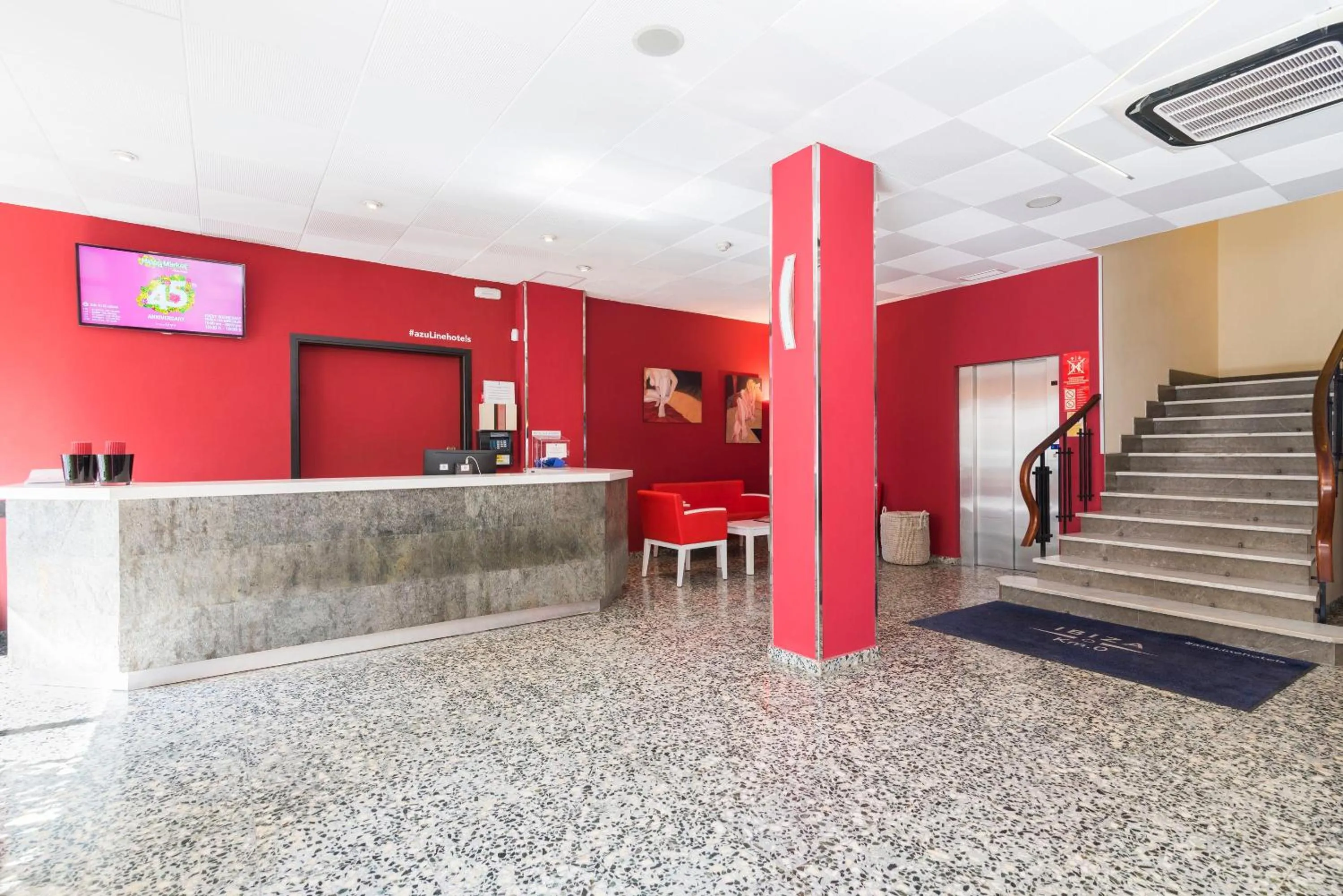 Lobby or reception in azuLine Hotel Llevant