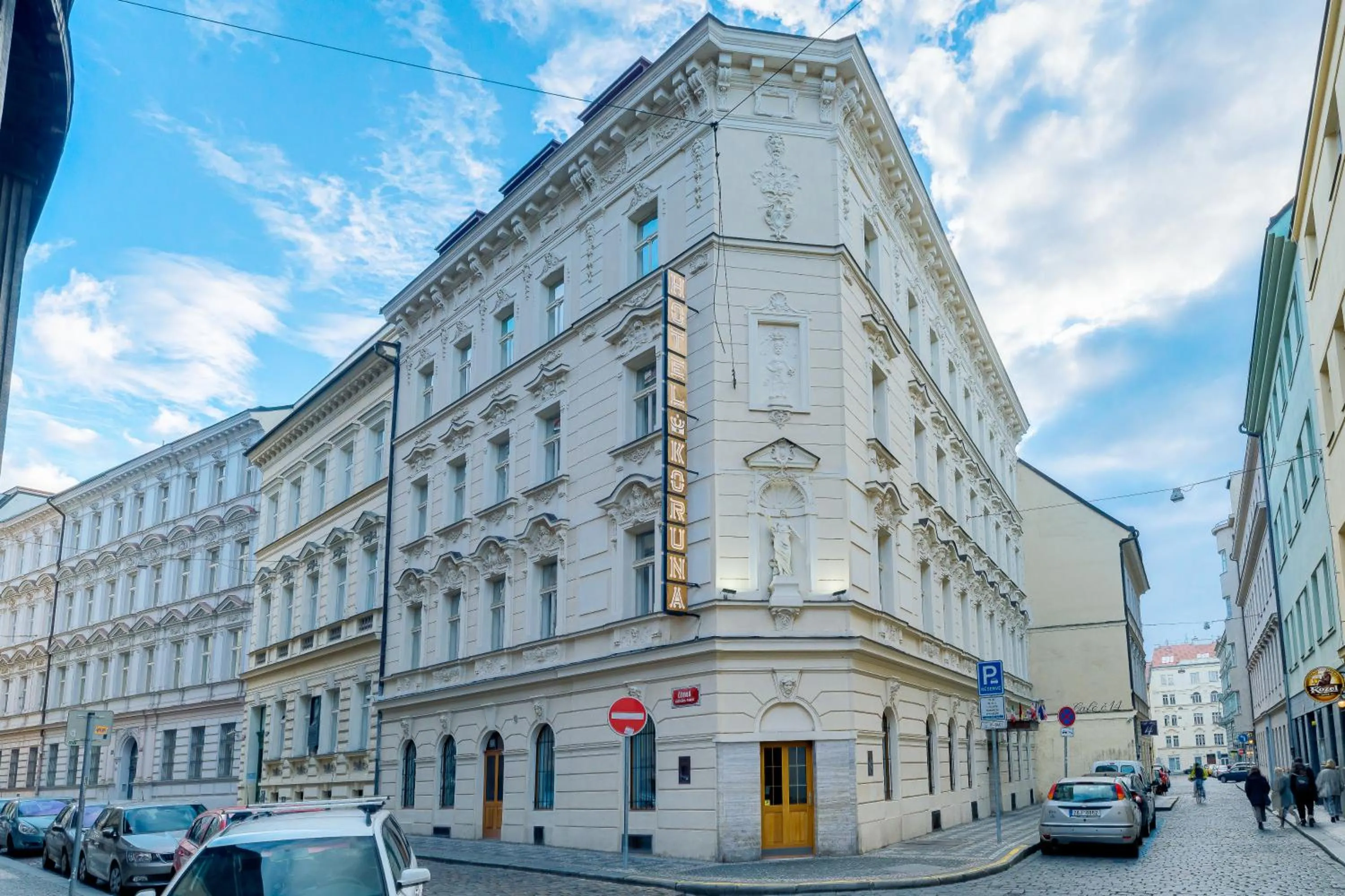 Property building in Koruna Hotel