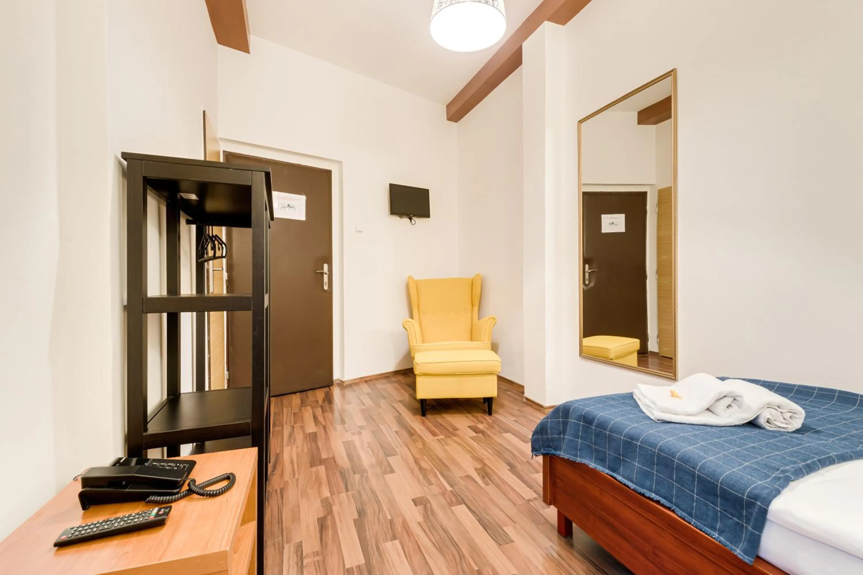 Photo of the whole room, Bed in Koruna Hotel