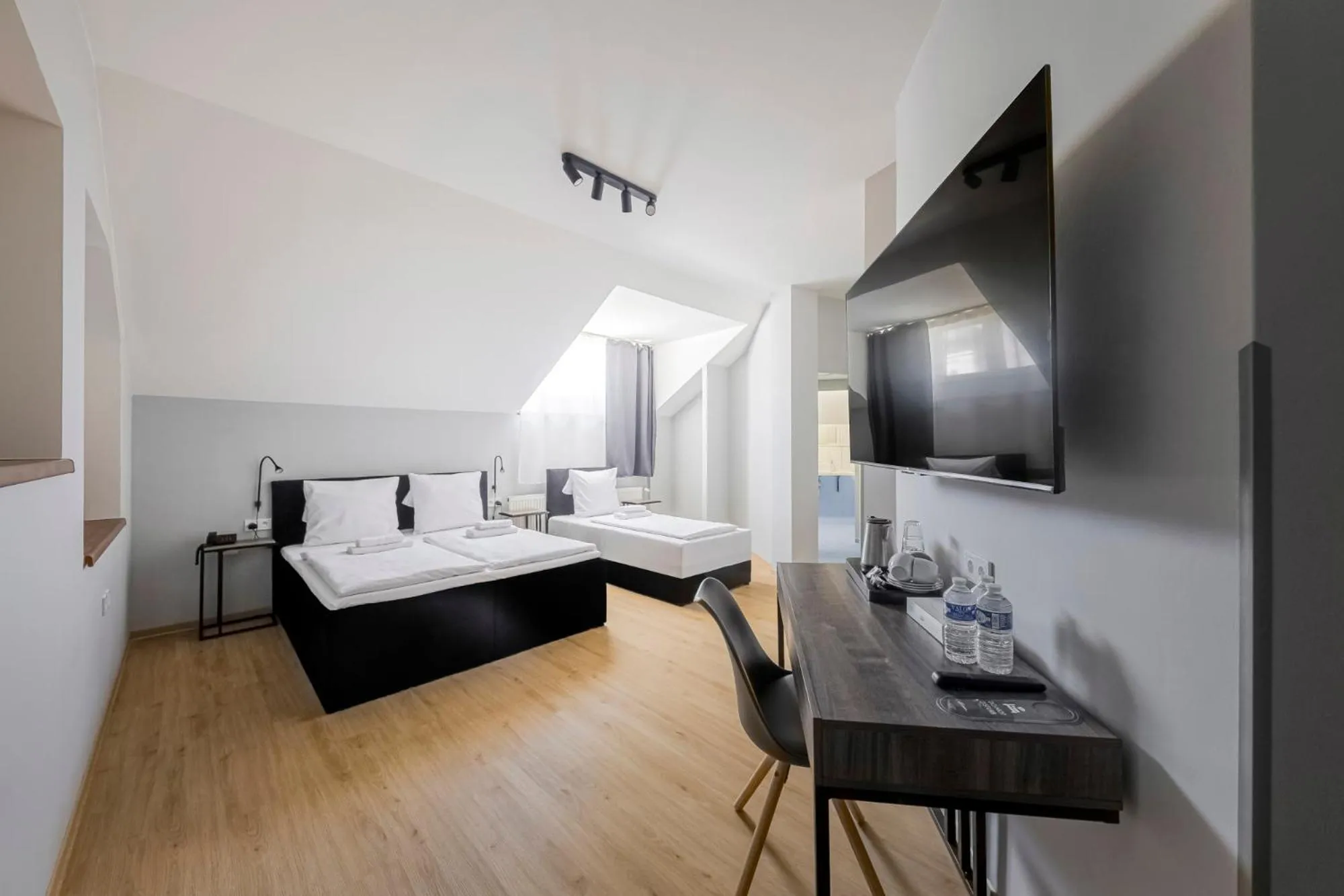 Bedroom, Bed in Koruna Hotel