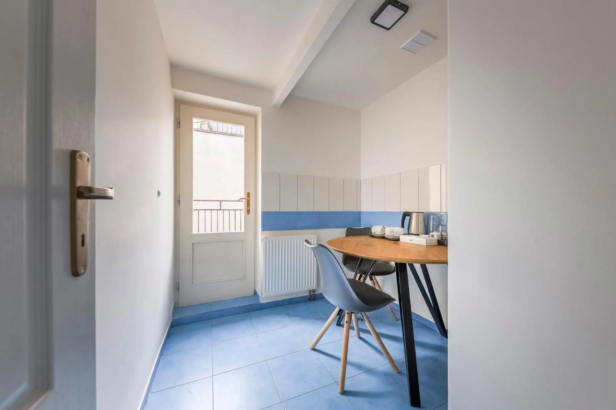 Kitchen or kitchenette in Koruna Hotel