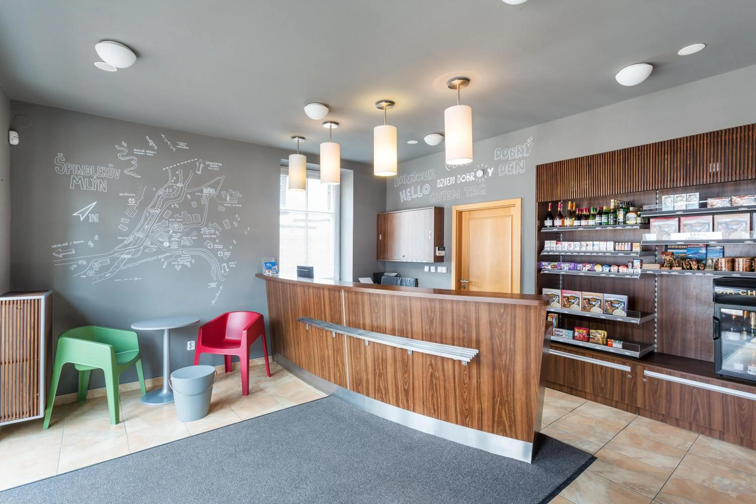 Lobby or reception in Wellness Hotel Grand