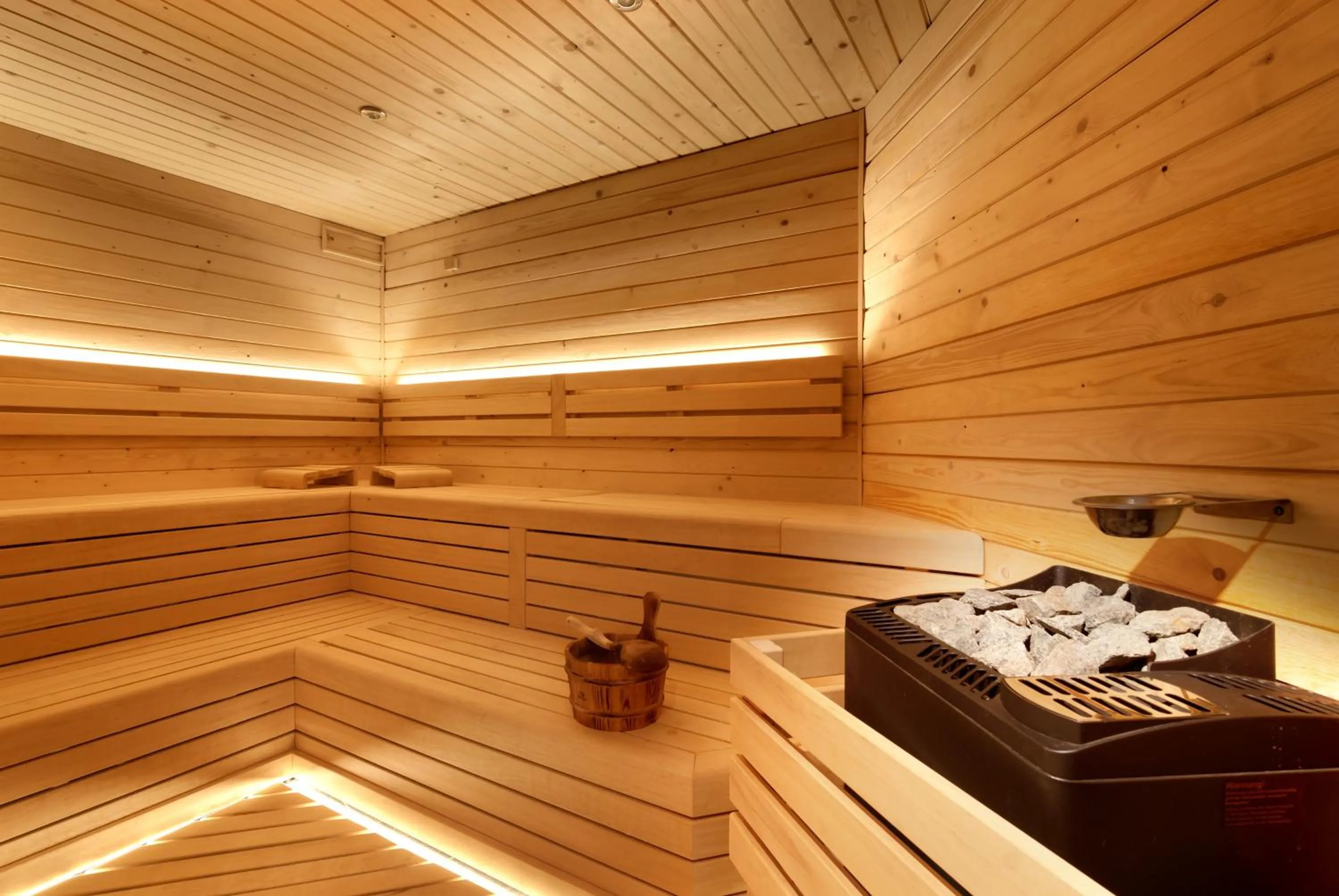 Sauna in Wellness Hotel Grand
