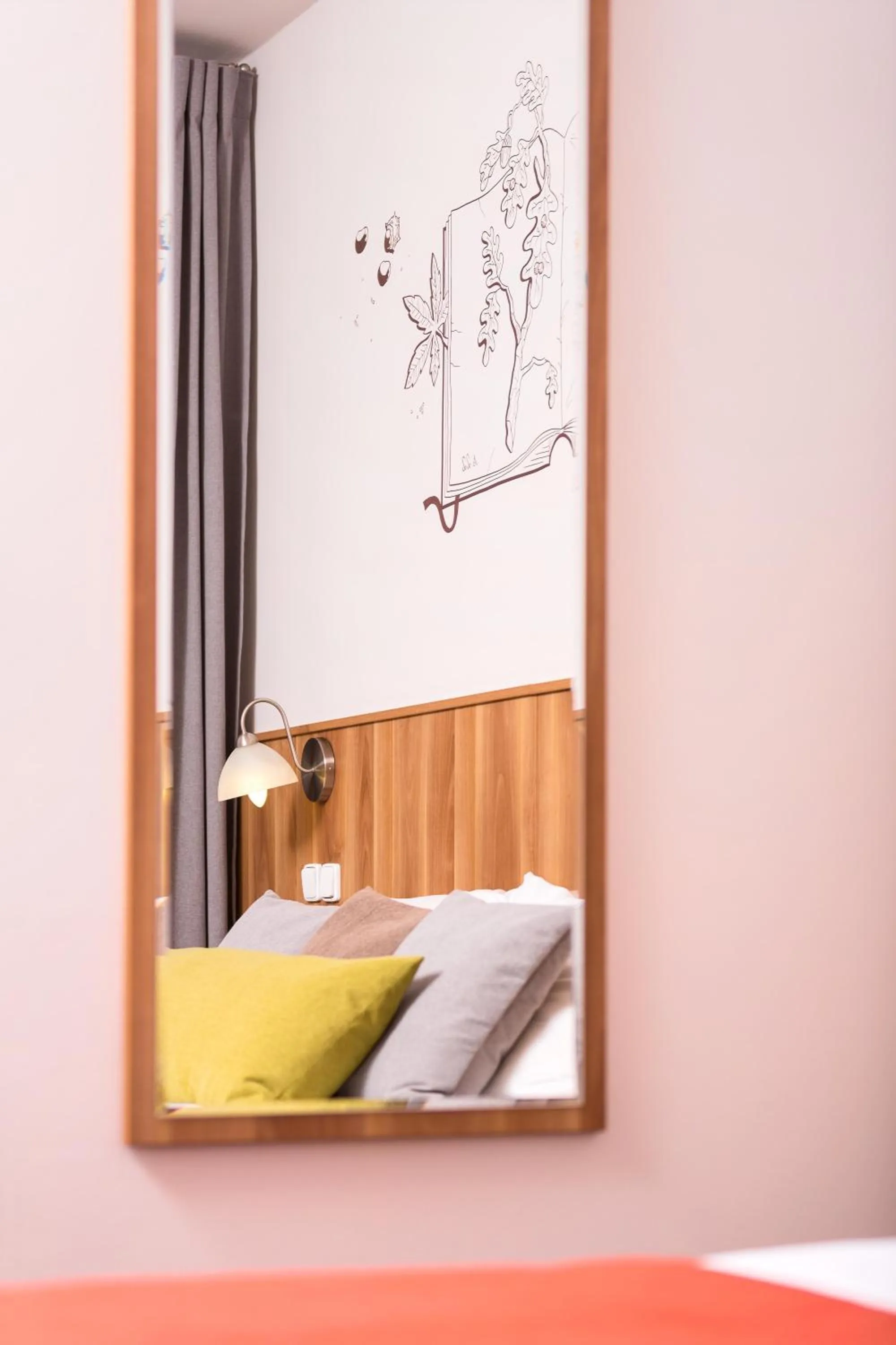 Decorative detail, Bed in Wellness Hotel Grand