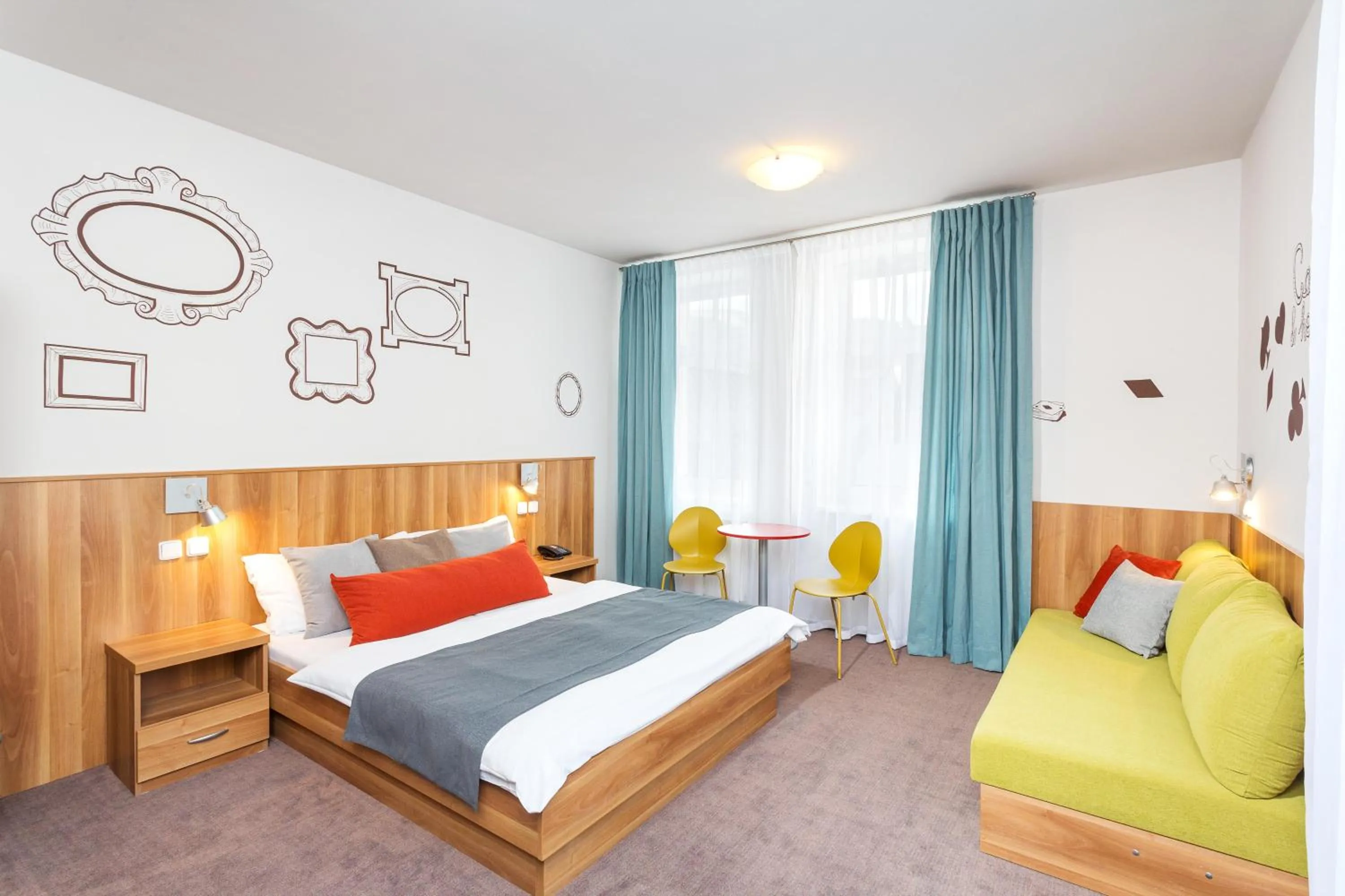 Photo of the whole room, Bed in Wellness Hotel Grand