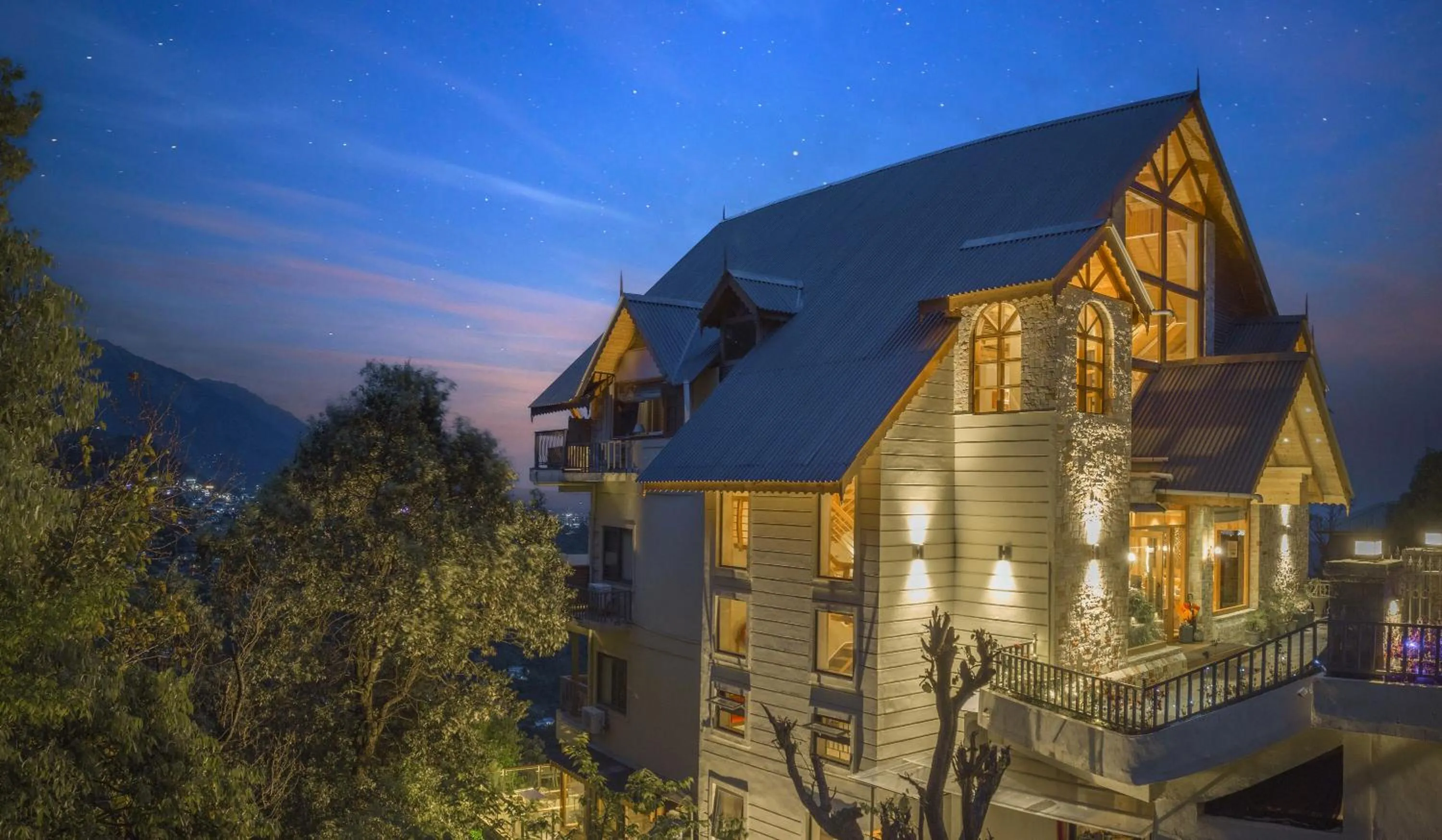 Property building in Echor Mandara TreeVilla Dharamshala