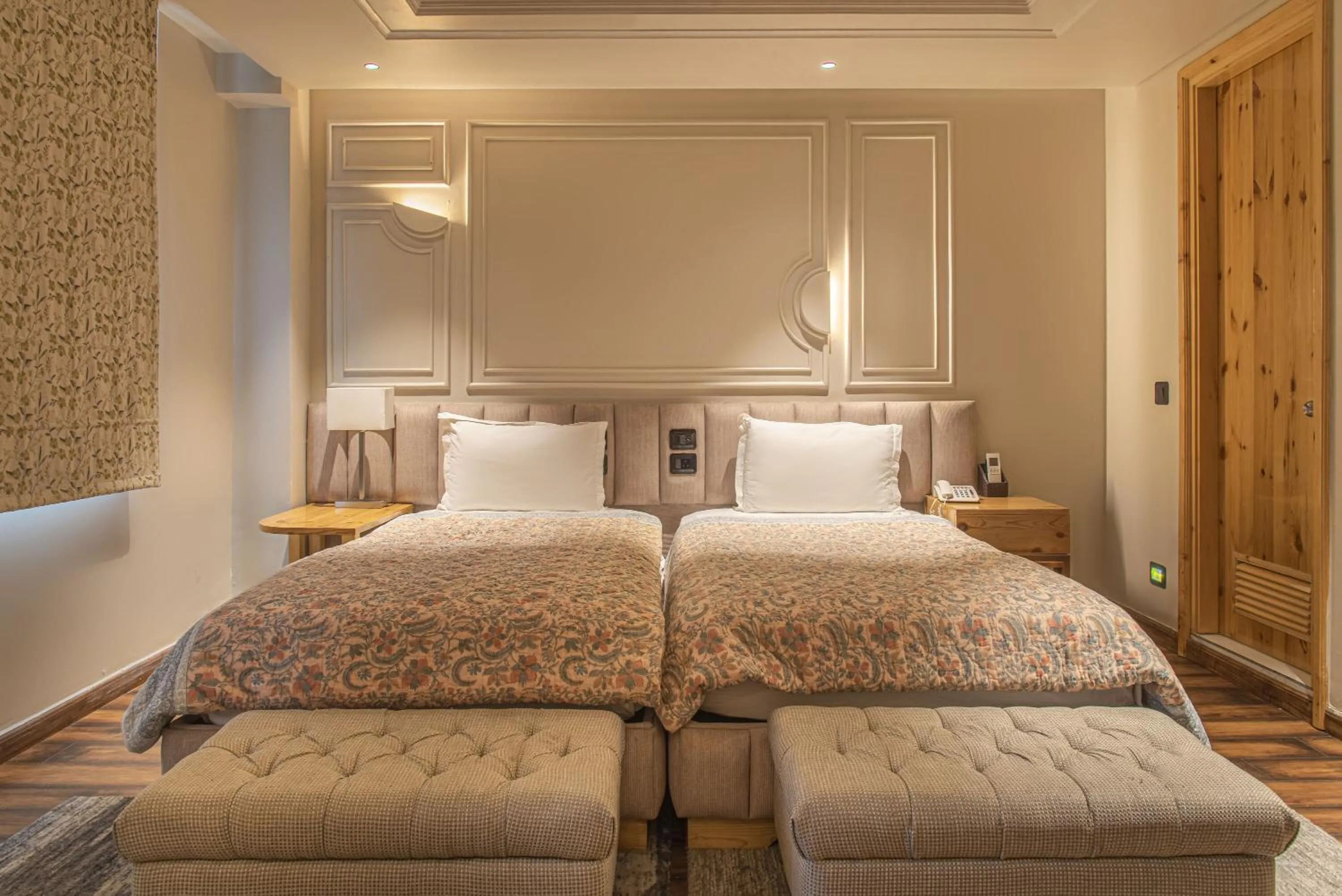 Bed in Echor Mandara TreeVilla Dharamshala