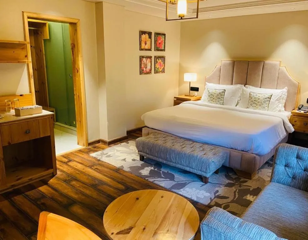 Bed in Echor Mandara TreeVilla Dharamshala