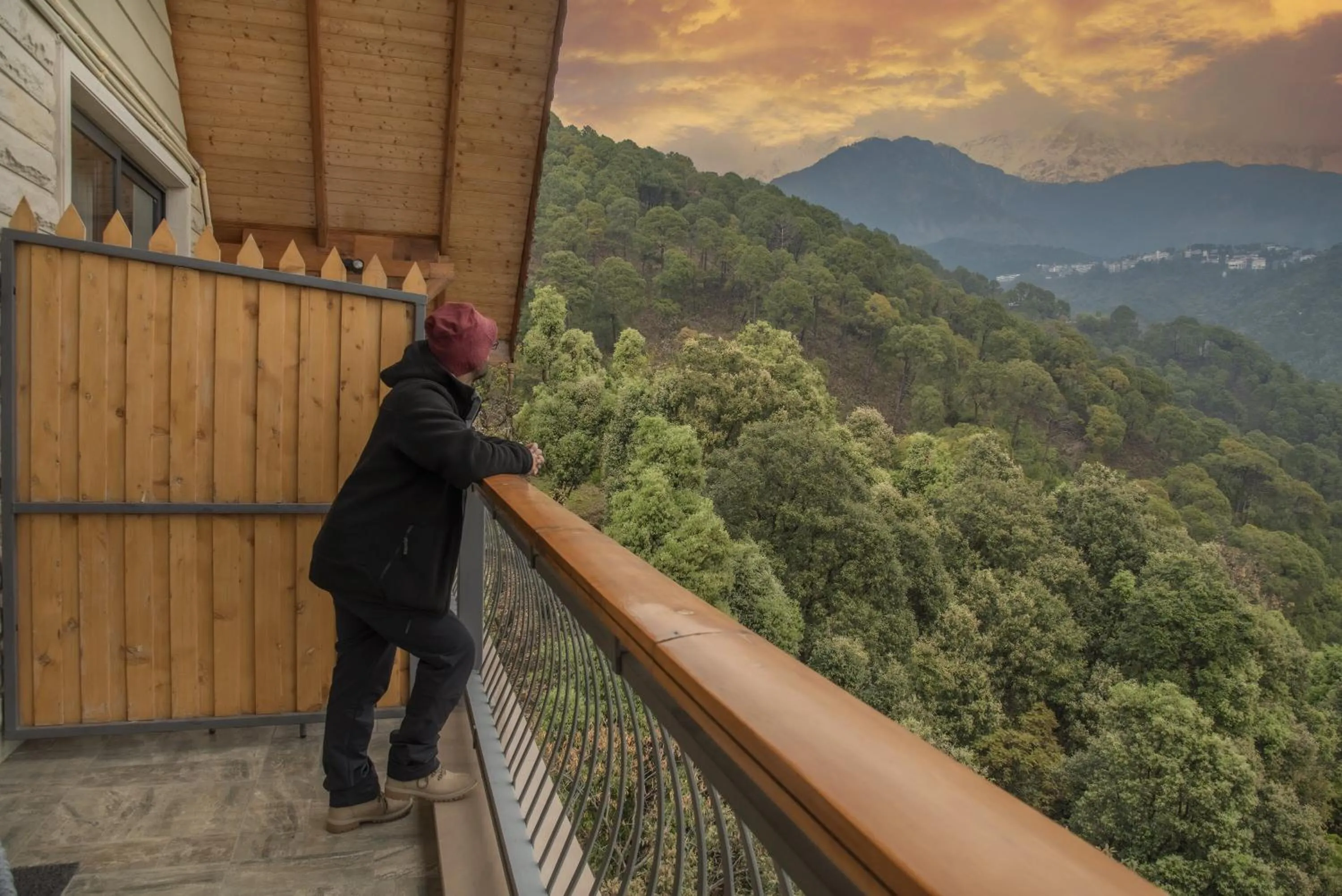 Natural landscape in Echor Mandara TreeVilla Dharamshala