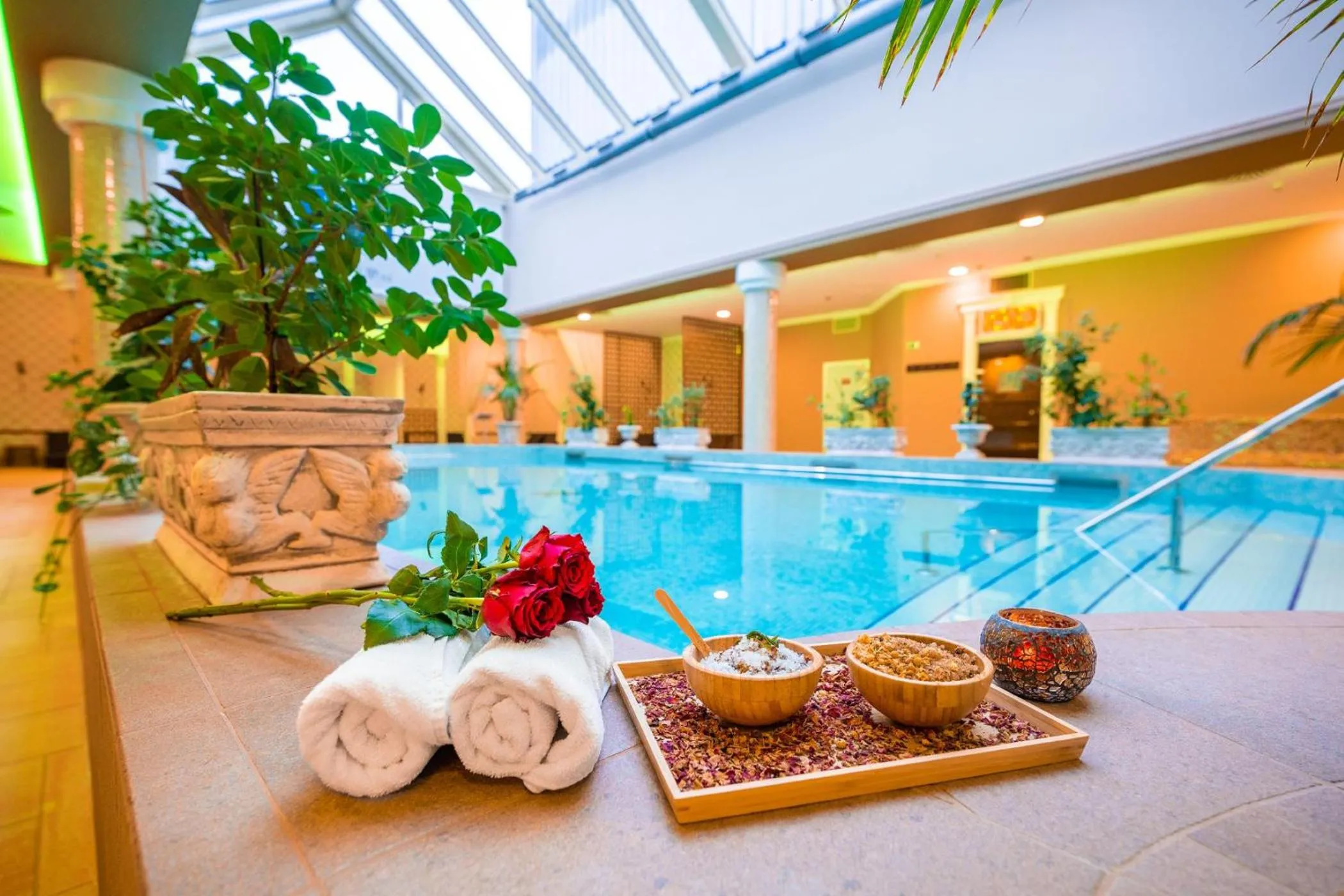 Spa and wellness centre/facilities in Aquapalace Hotel Prague