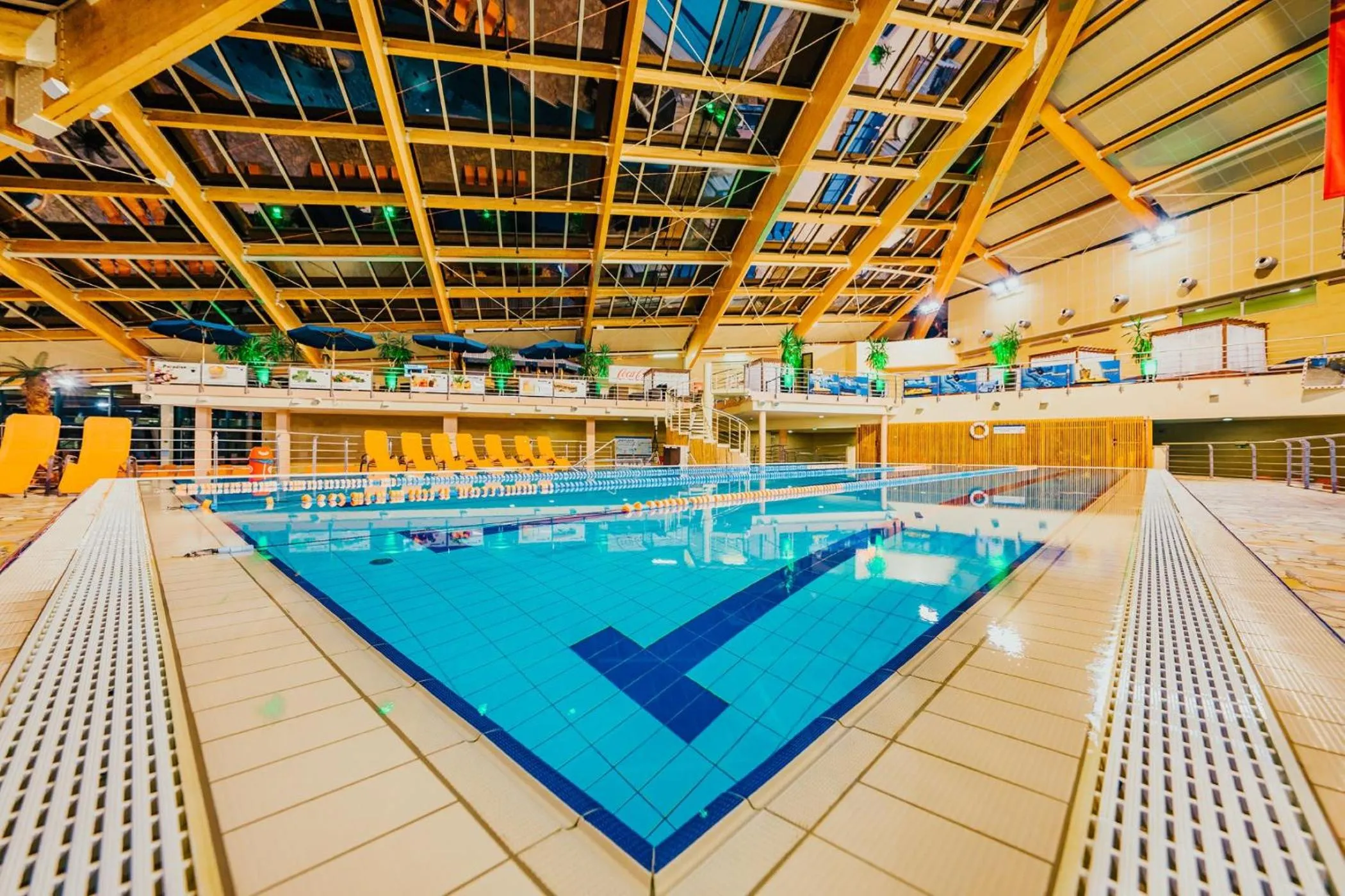 Aqua park in Aquapalace Hotel Prague