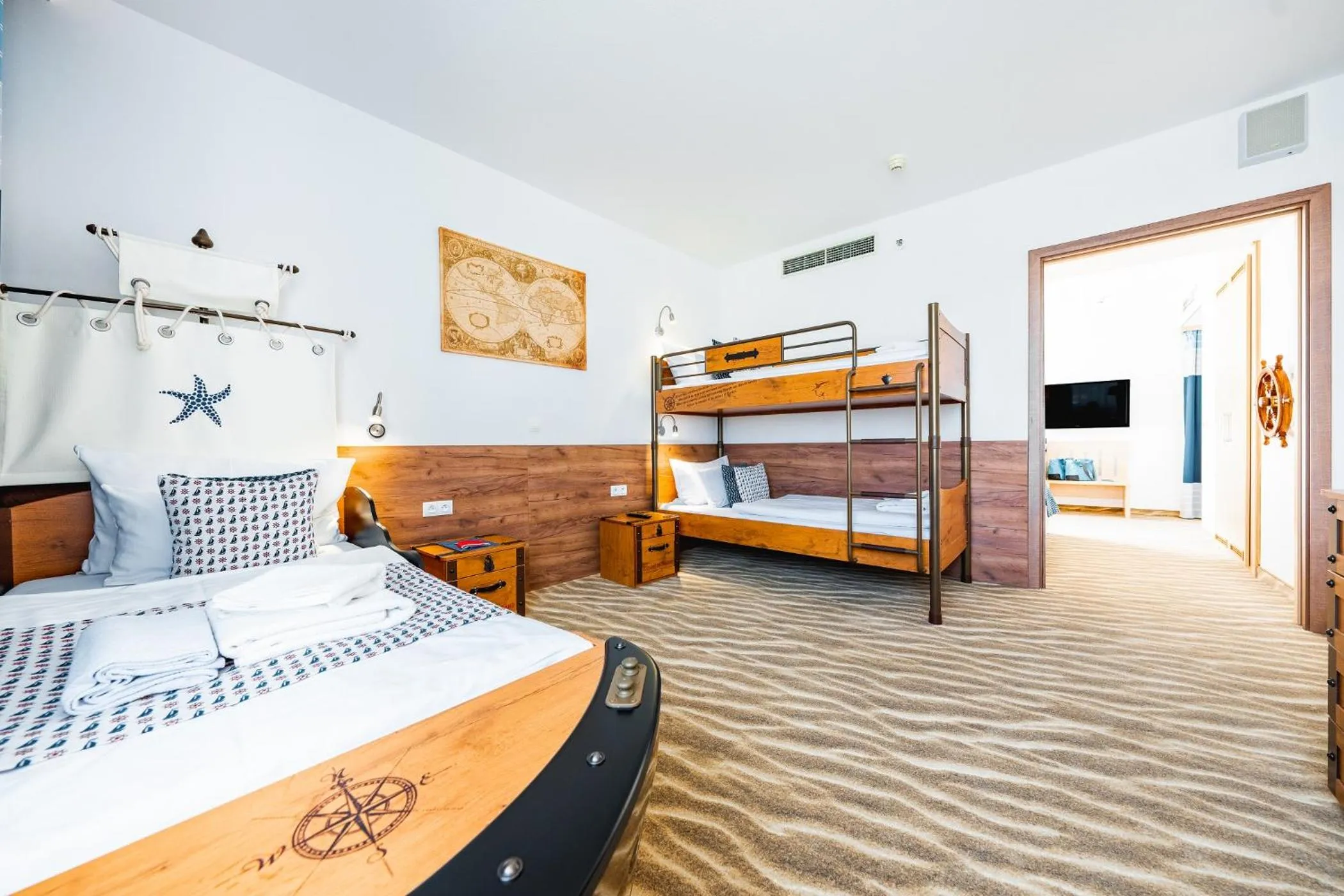 Photo of the whole room, Bed in Aquapalace Hotel Prague