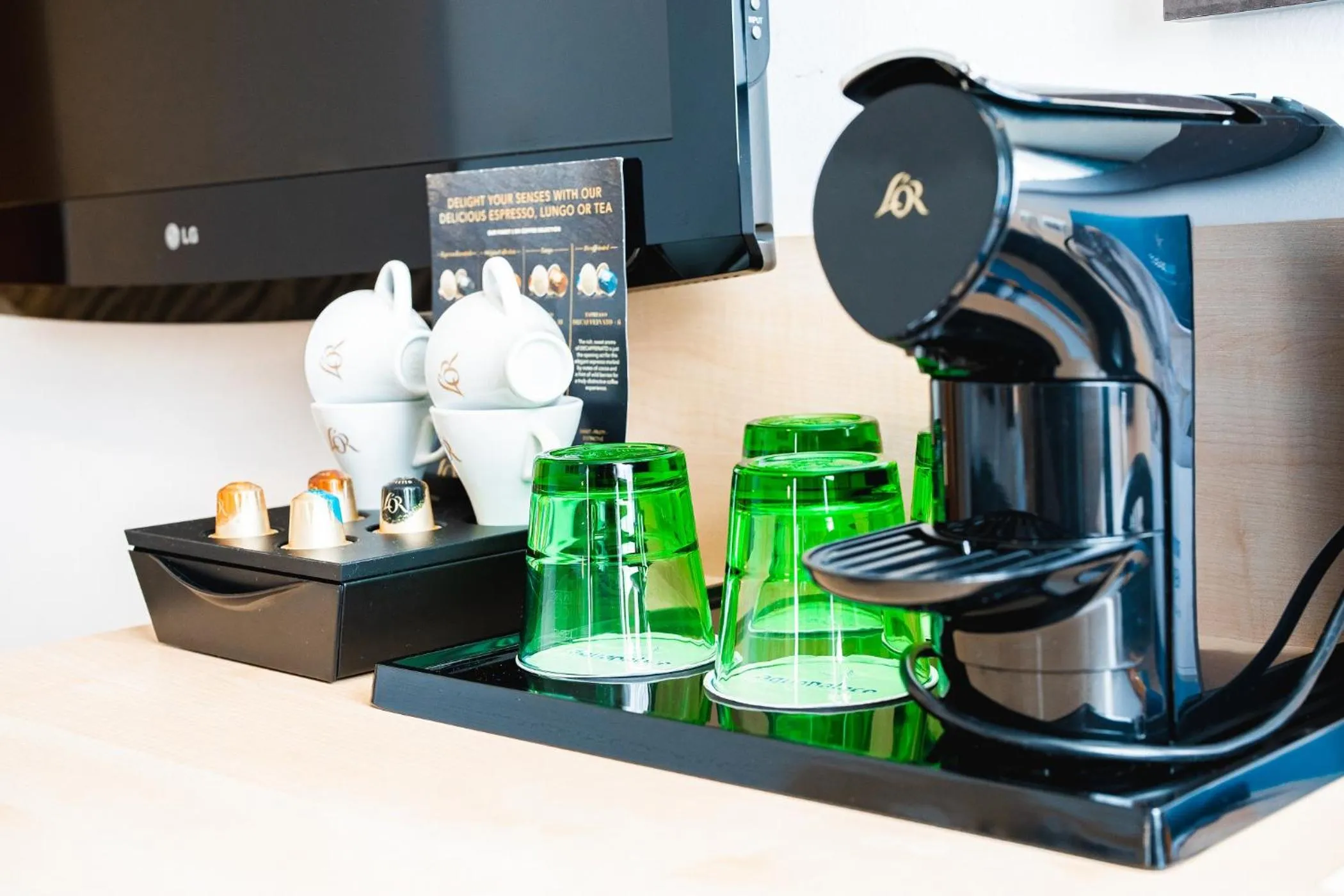 Coffee/tea facilities in Aquapalace Hotel Prague