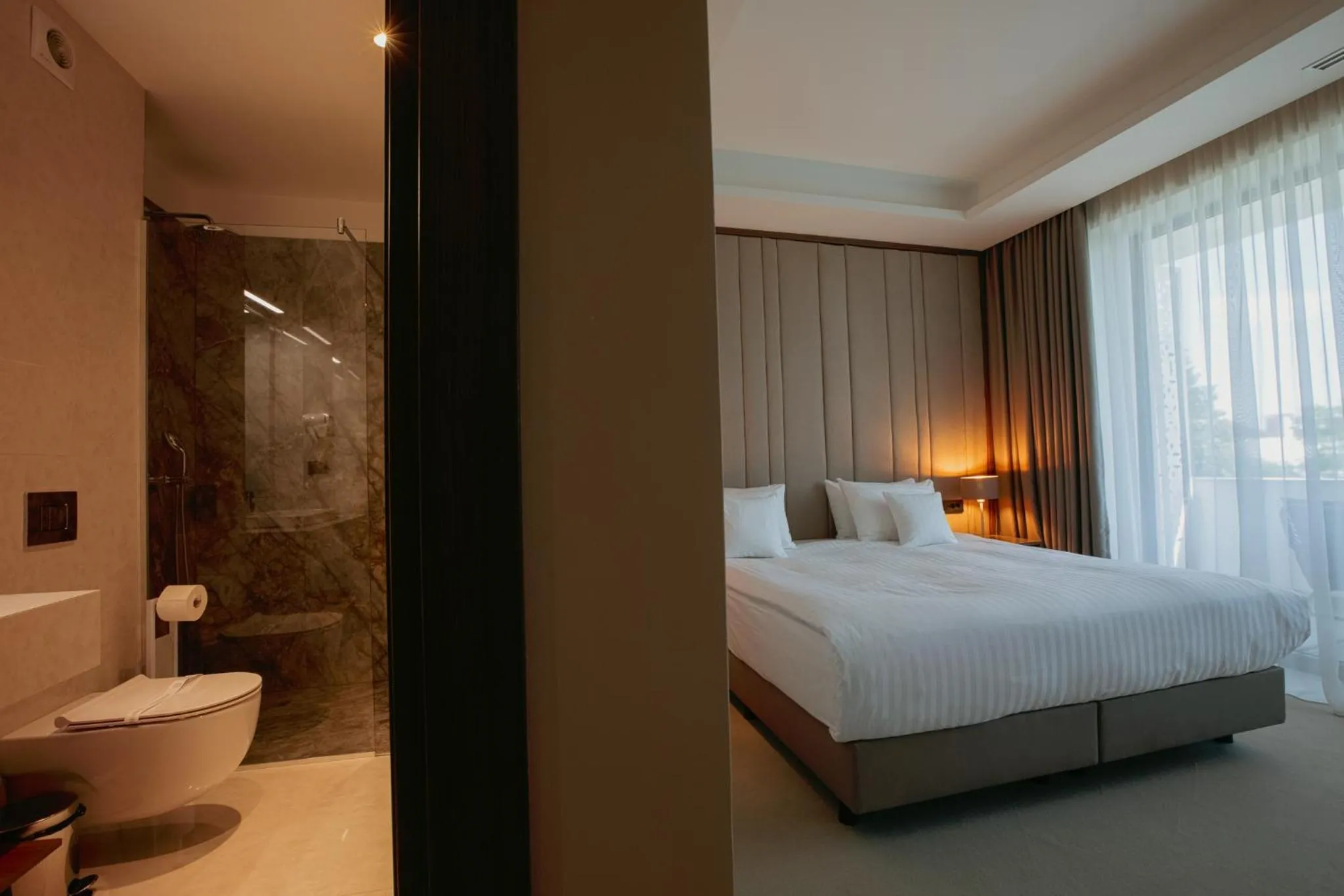 Photo of the whole room, Bed in Hotel Stein Collection