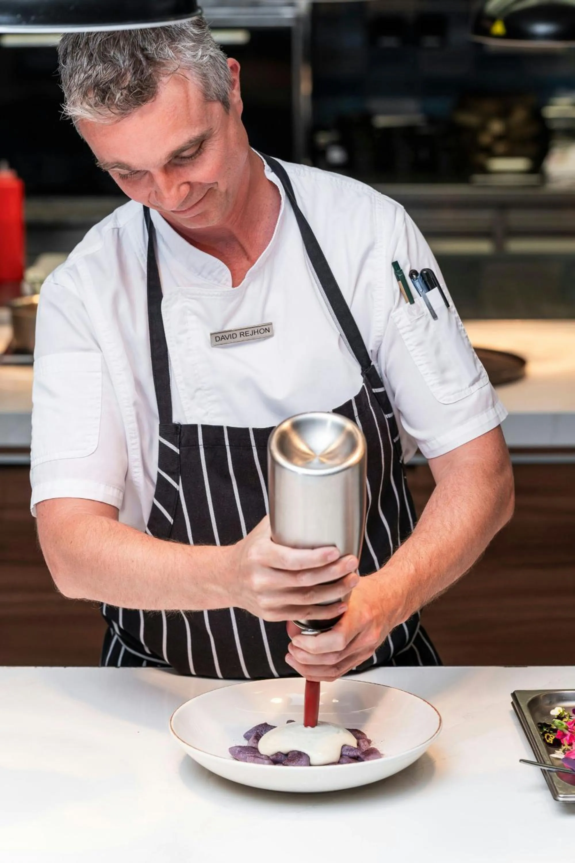 Restaurant/places to eat in Prague Marriott Hotel