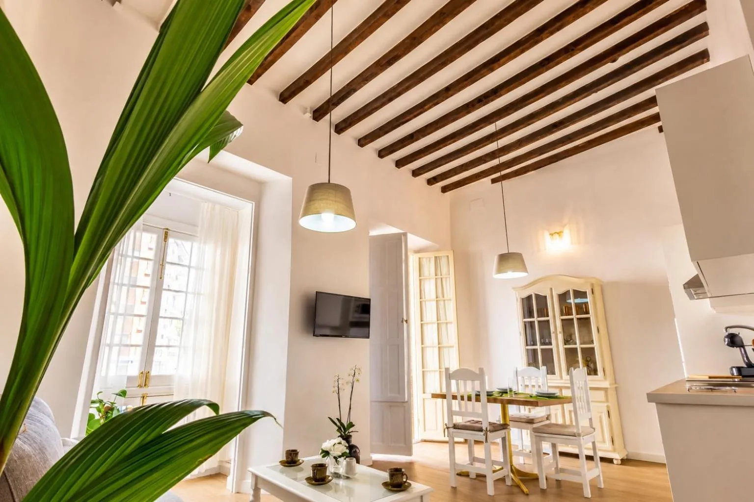 TV and multimedia in Apartamento Buganvilla