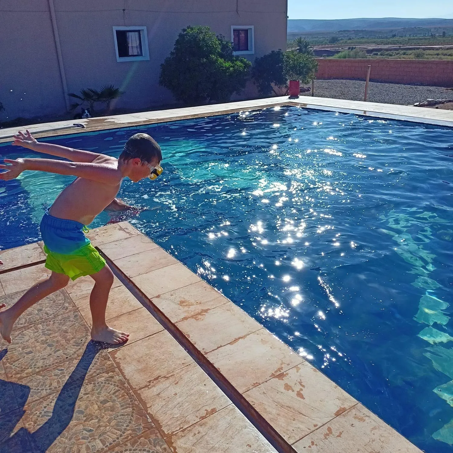 Swimming pool in LESCALE DE OUARZAZATE