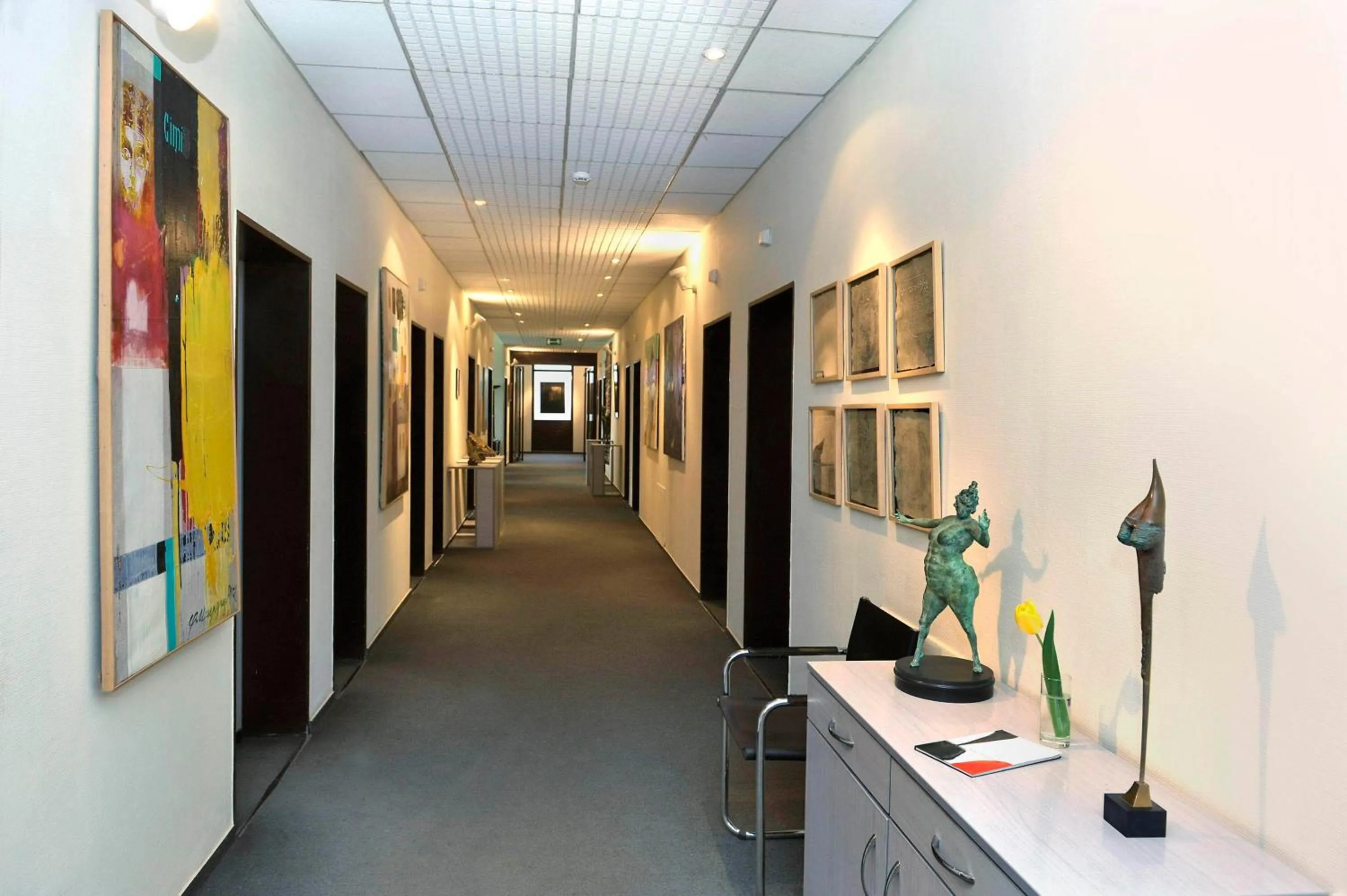 Decorative detail in Berlin ART Hotel