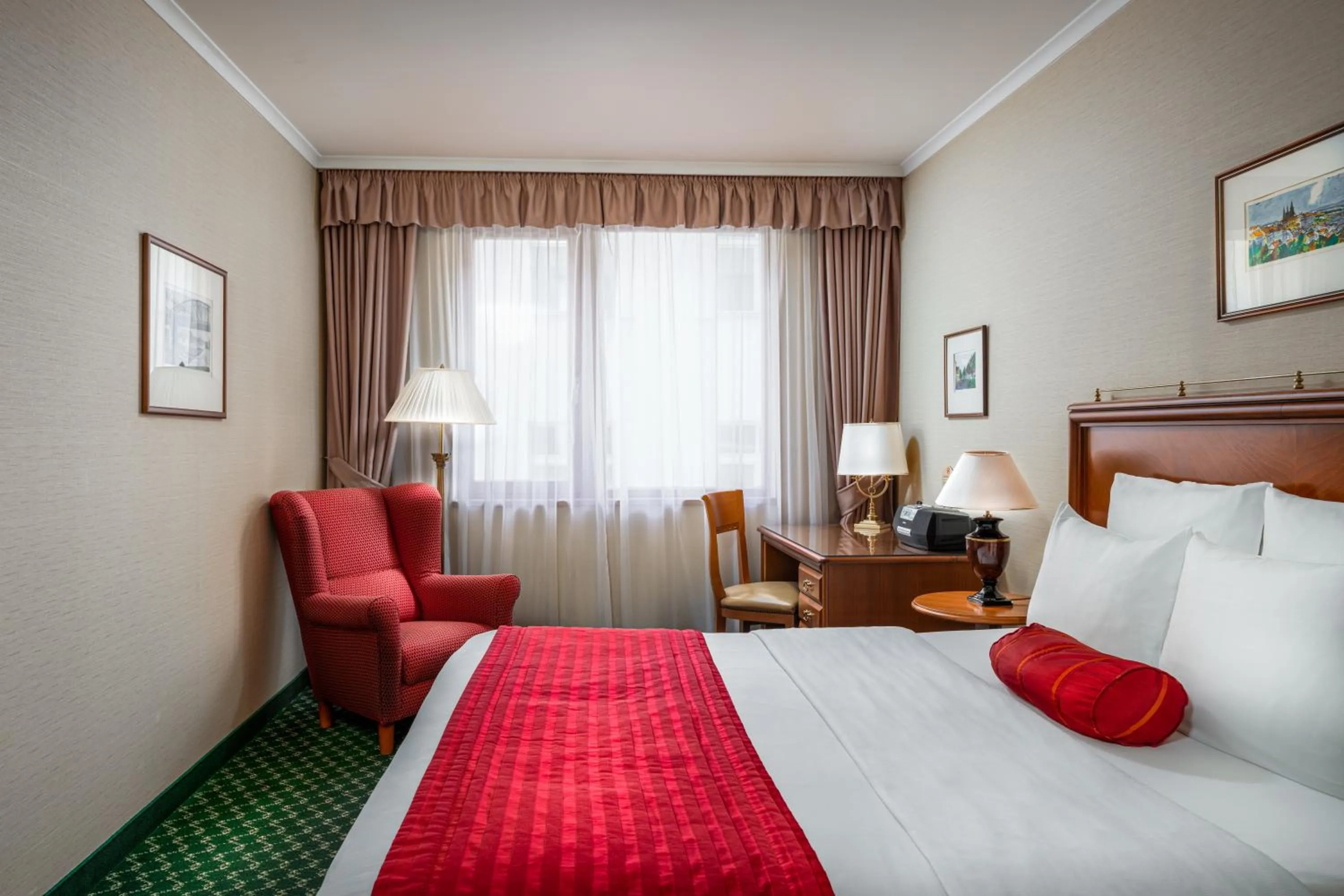 Bed in Mamaison Residence Downtown Prague