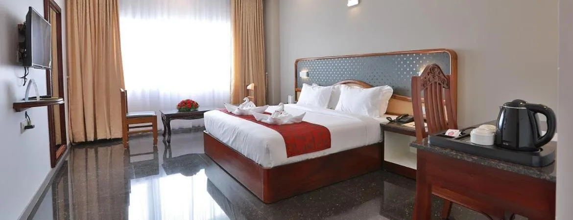 Bed in Lemon Grass Inn