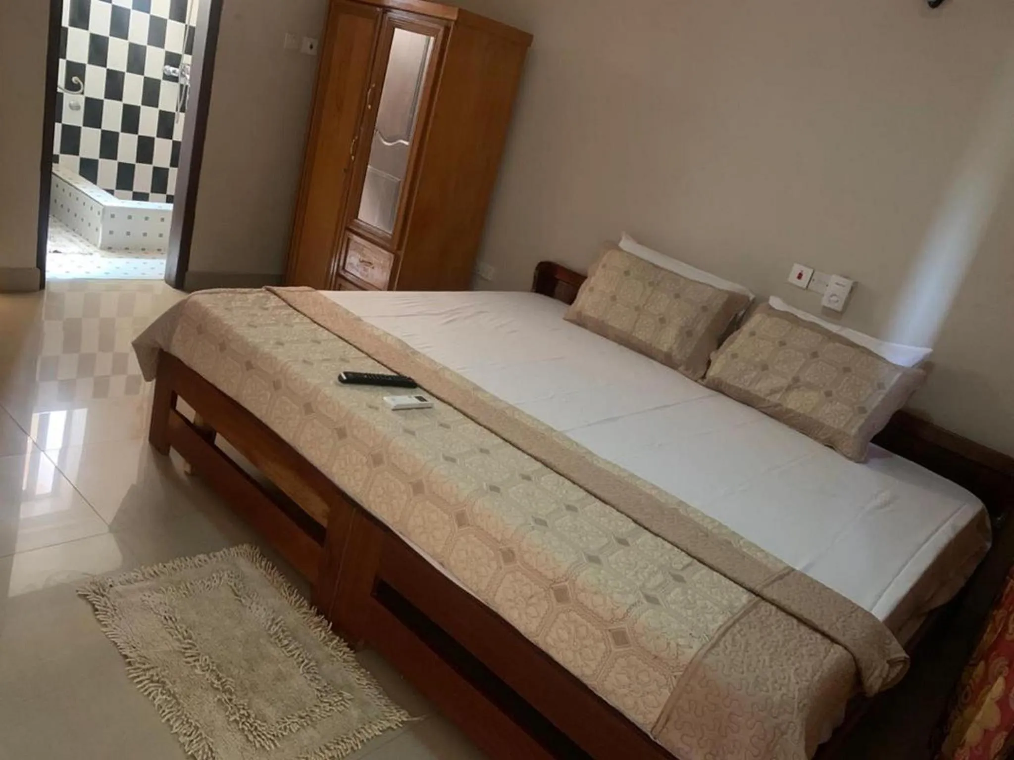 Bed in SWATSON HOTEL