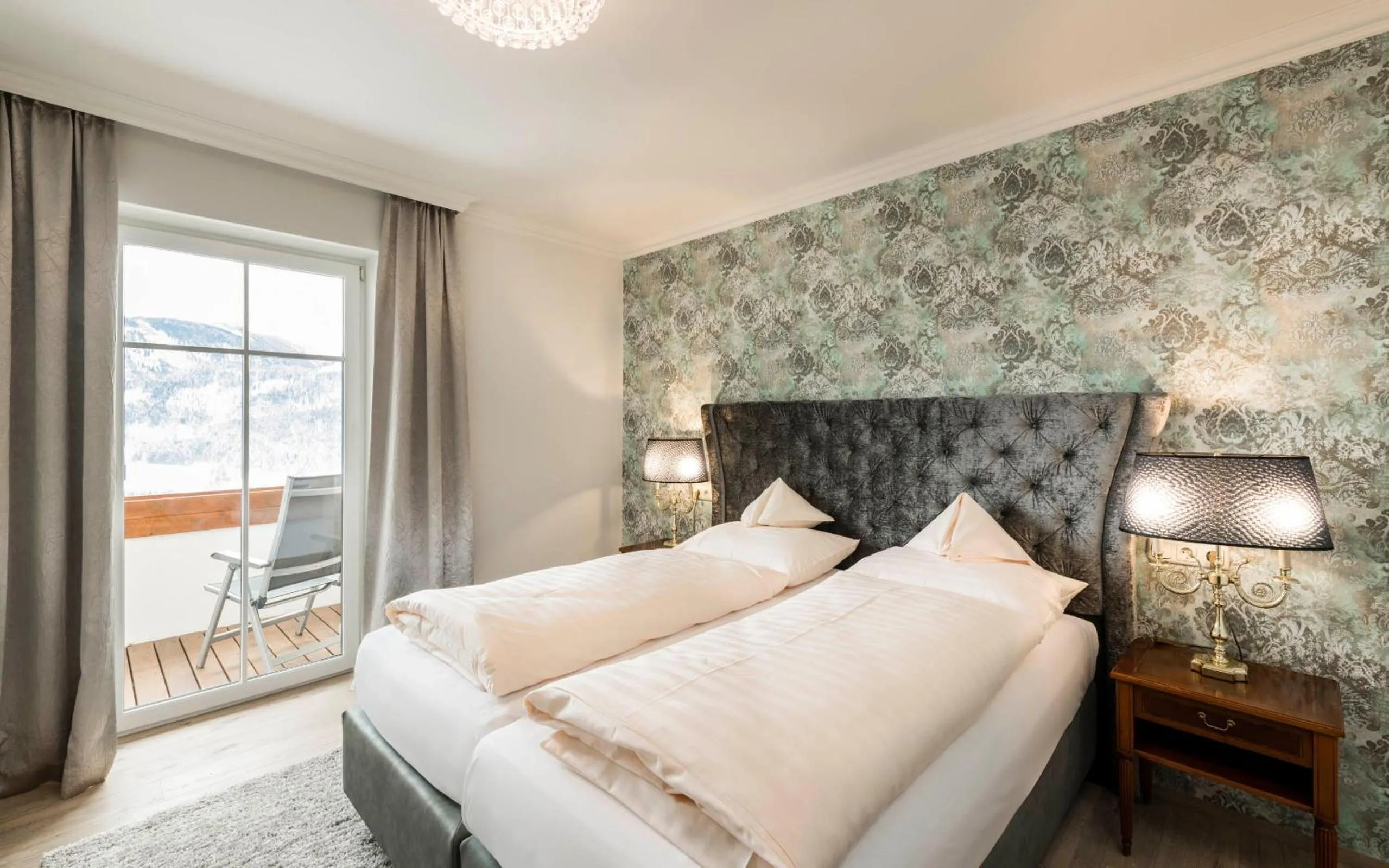 Bed in Wohlfühlresort Peternhof