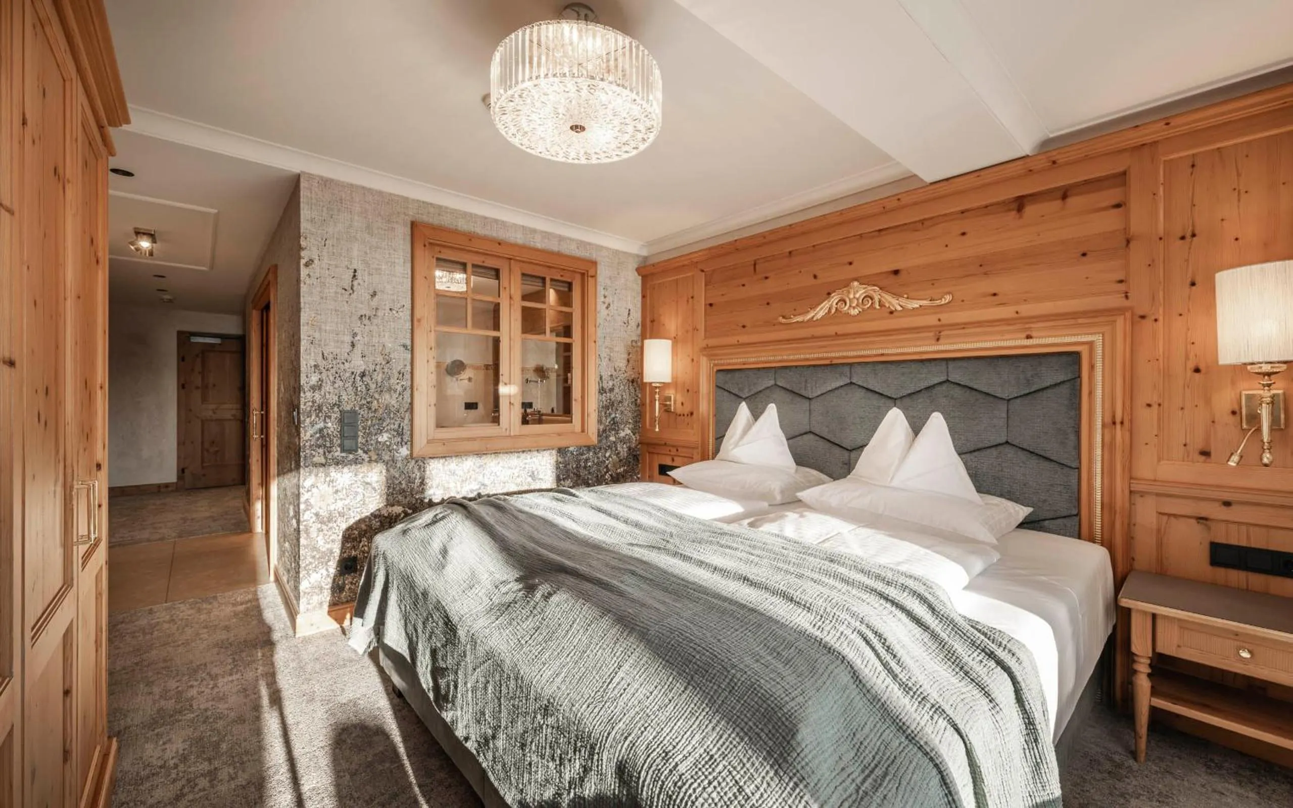 Bed in Wohlfühlresort Peternhof