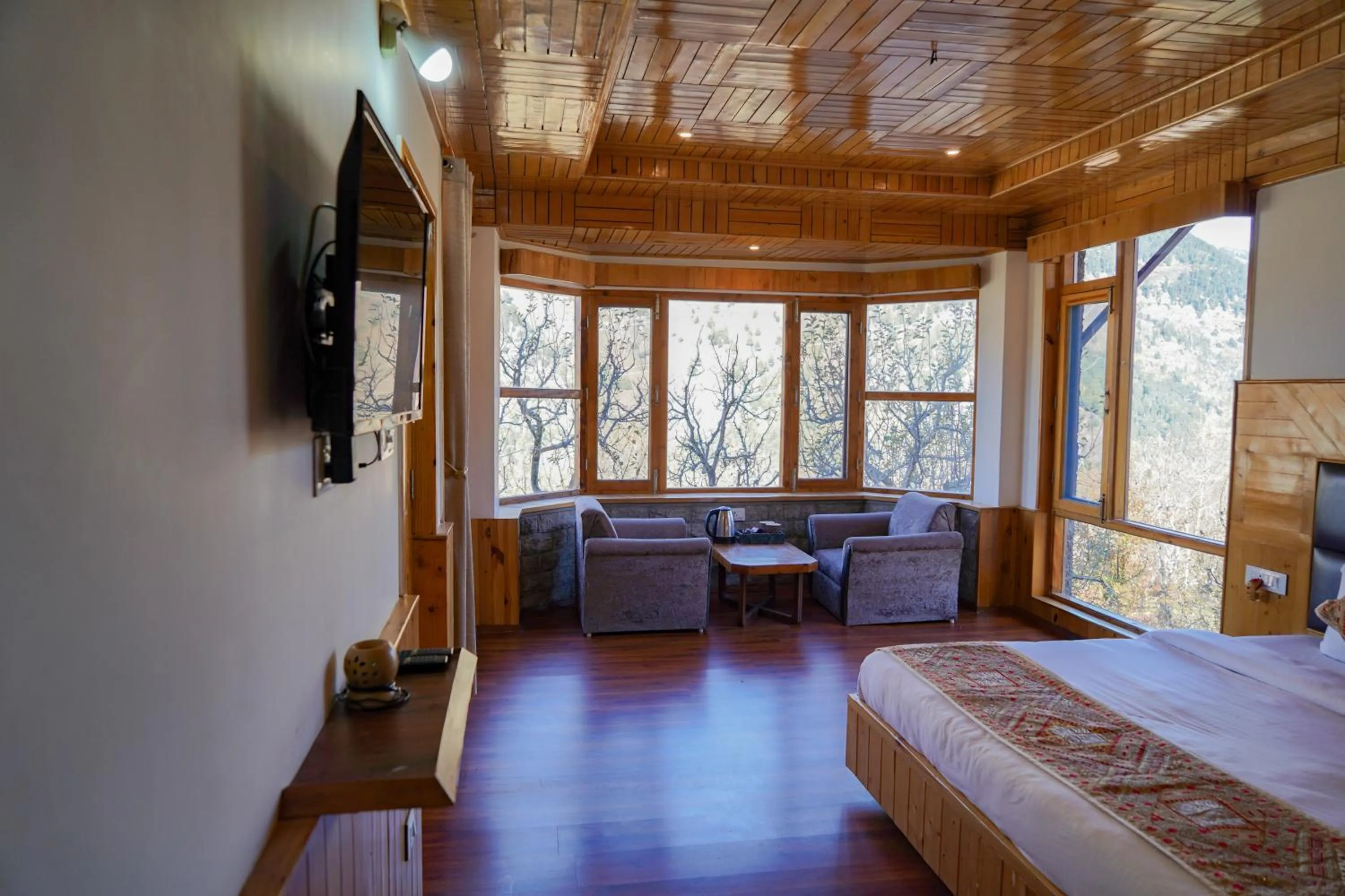 Bedroom, Bed in Amarys Boutique Stays Manali