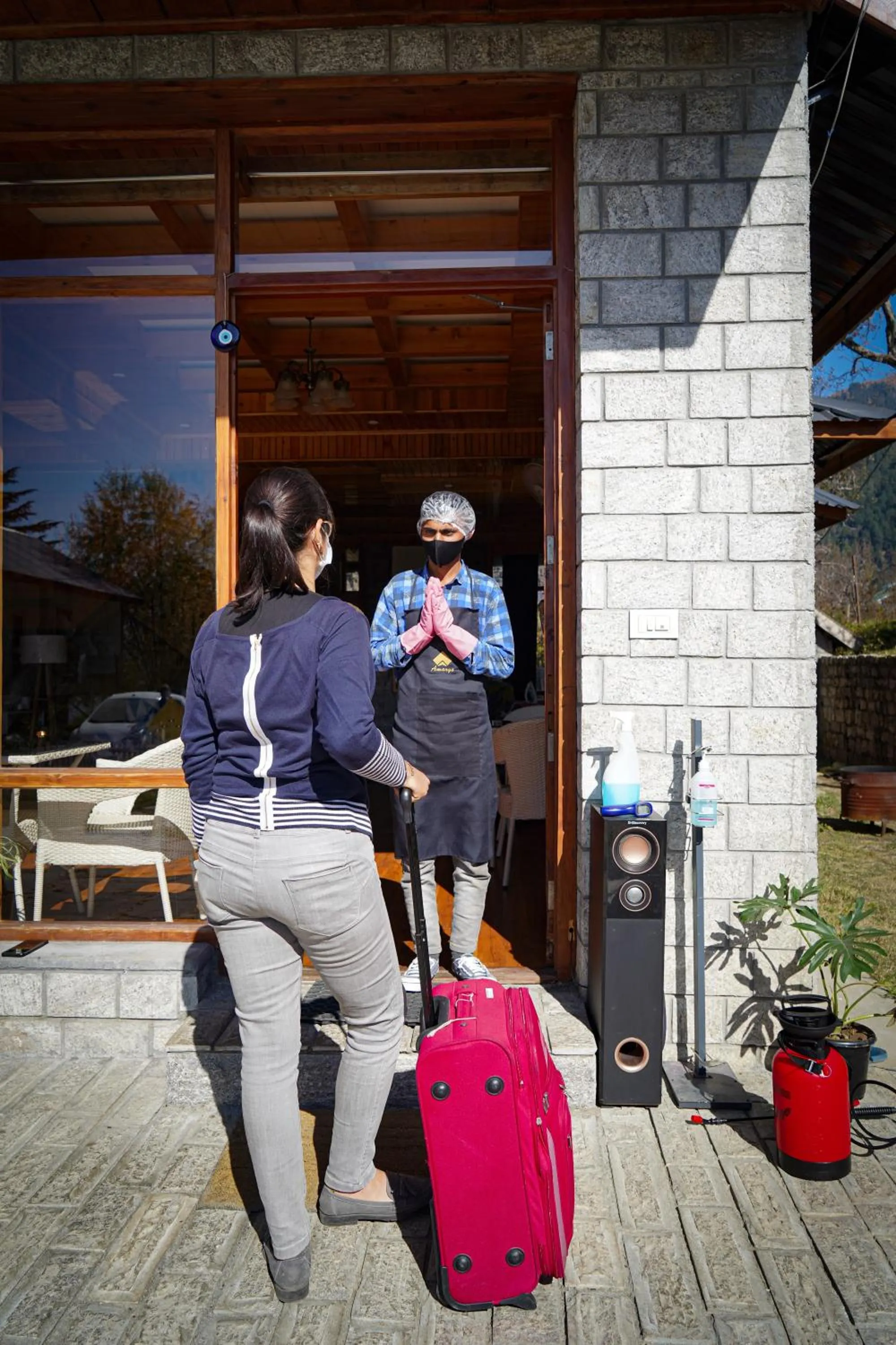 People in Amarys Boutique Stays Manali