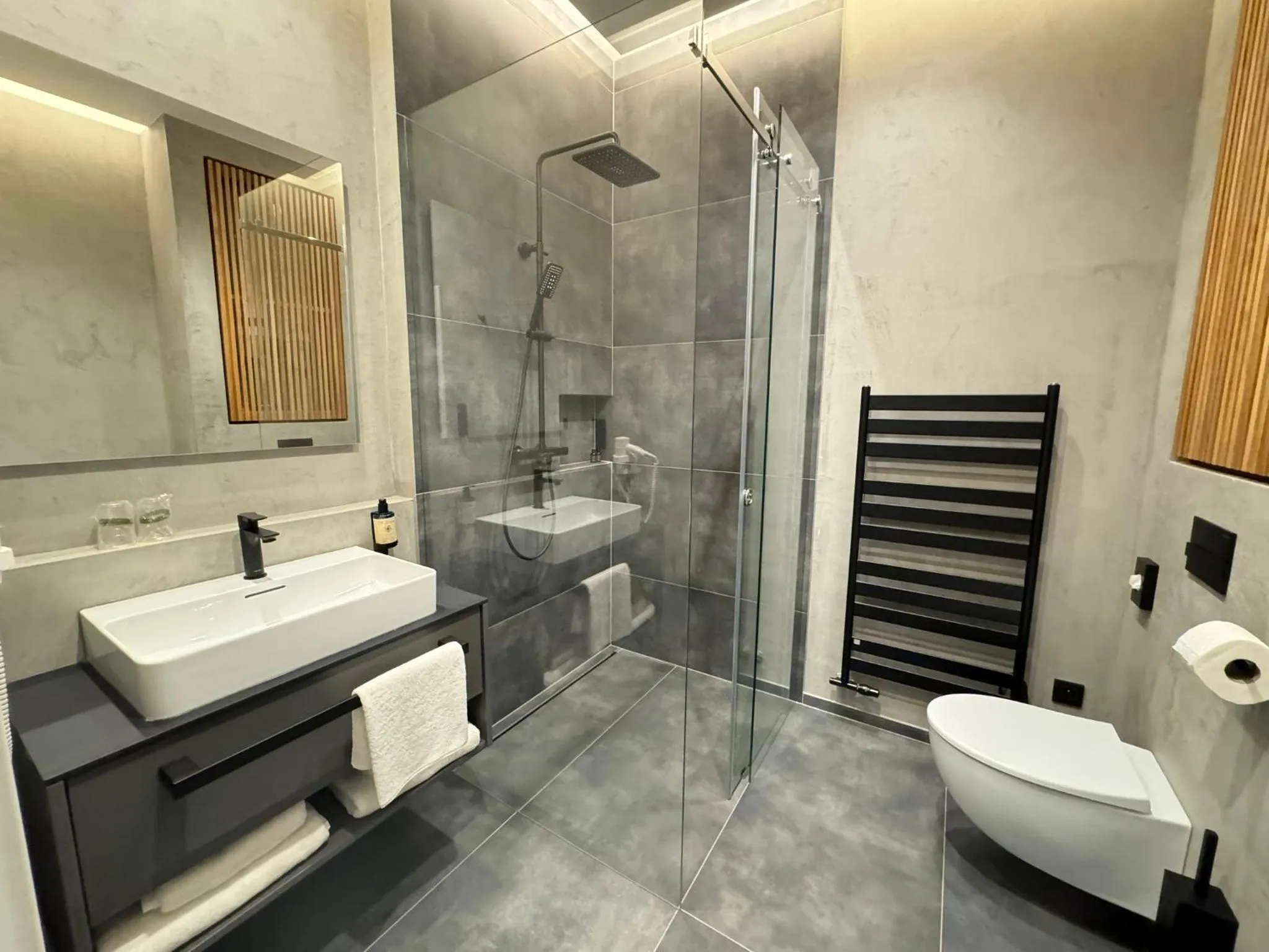 Bathroom in Jan Maria Hotel