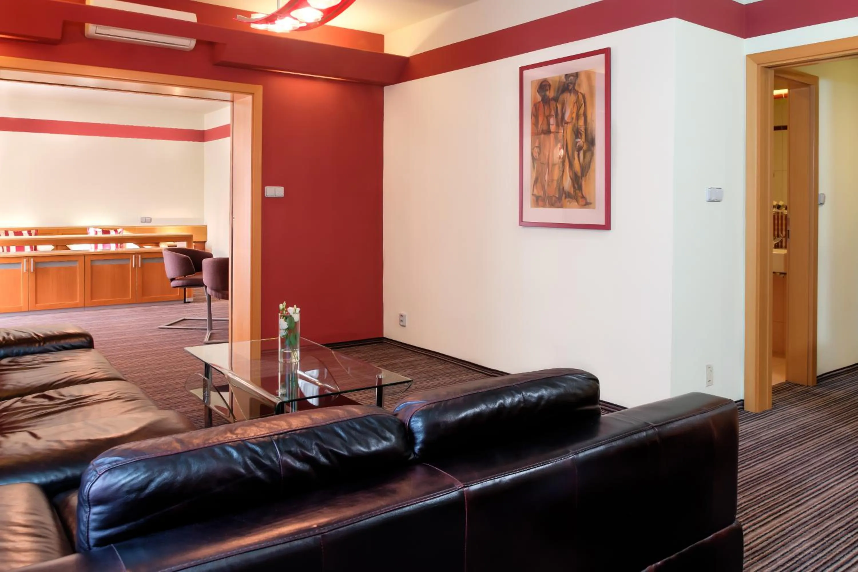 Living room in Jan Maria Hotel