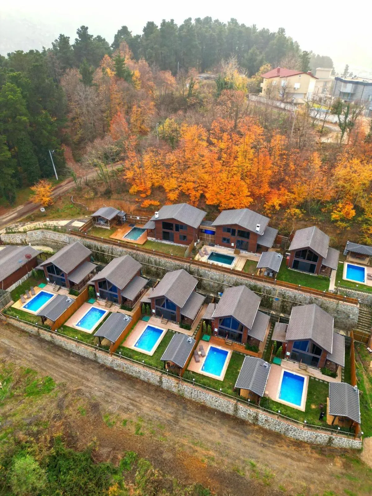 Property building in Woodlodge Country Sapanca