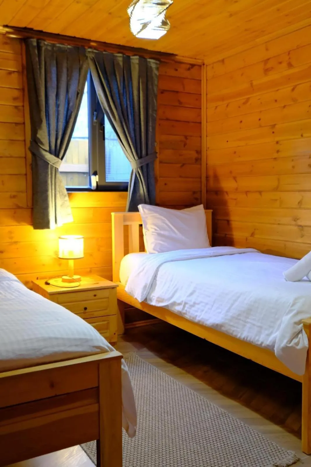 Bedroom, Bed in Woodlodge Country Sapanca