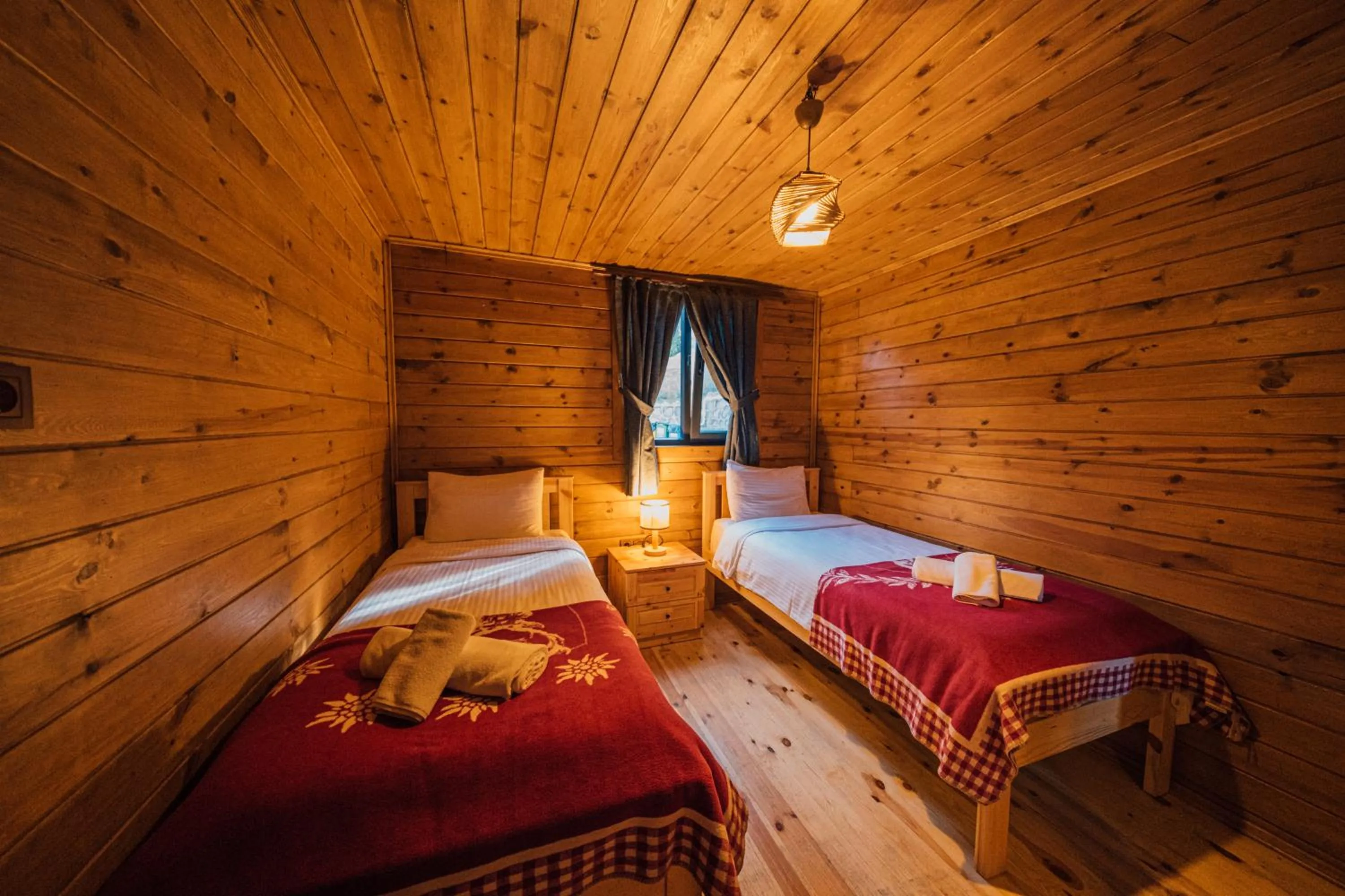 Bed in Woodlodge Country Sapanca