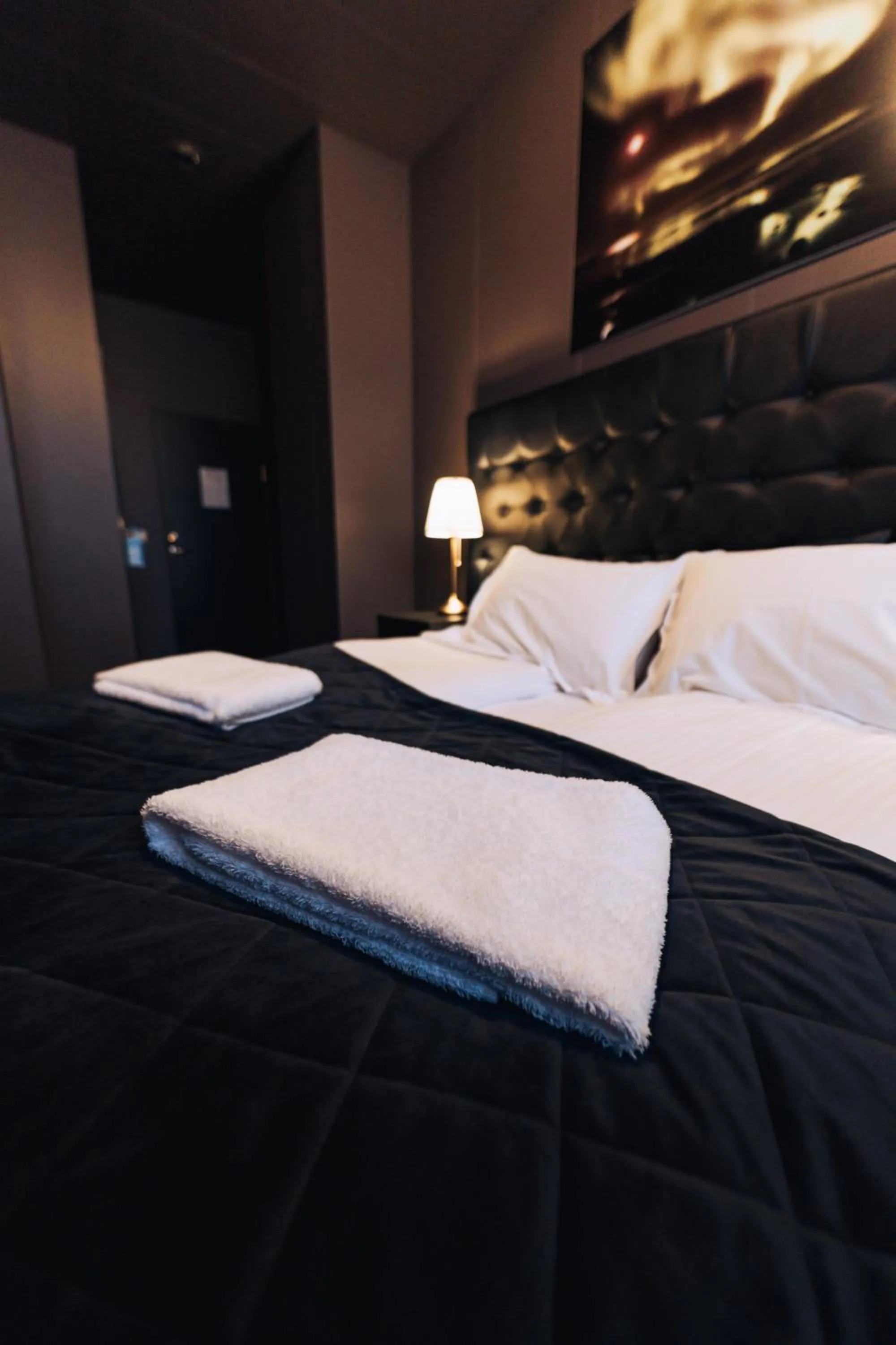 Bed in Brim Hotel