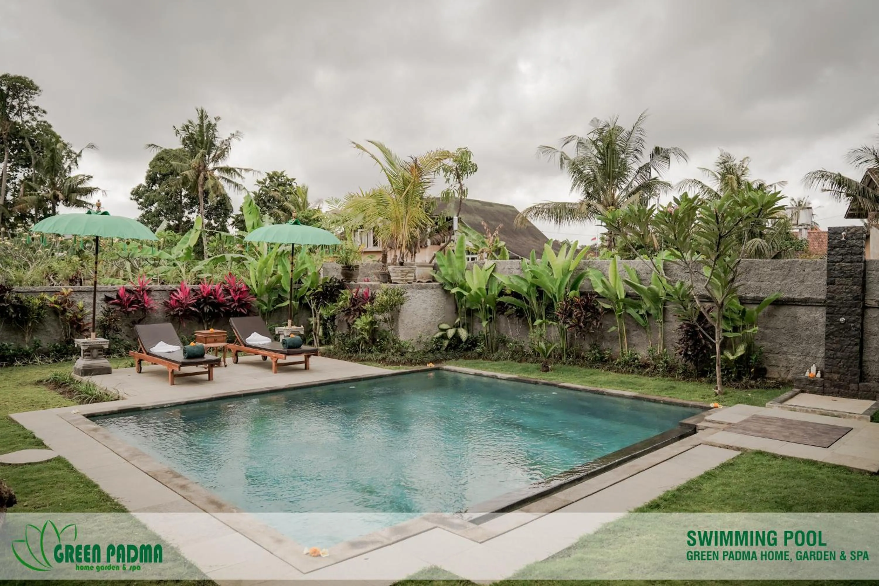 Swimming pool in Green Padma Ubud