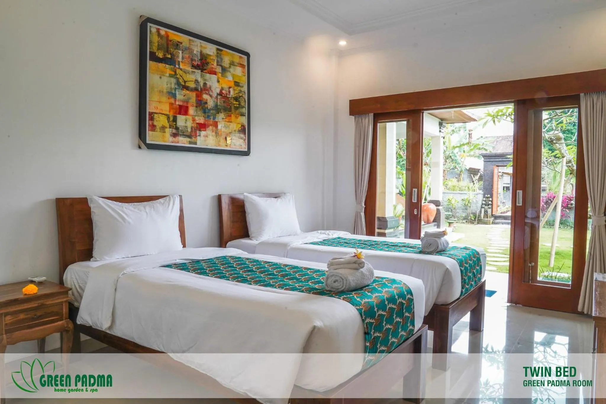 Bed in Green Padma Ubud