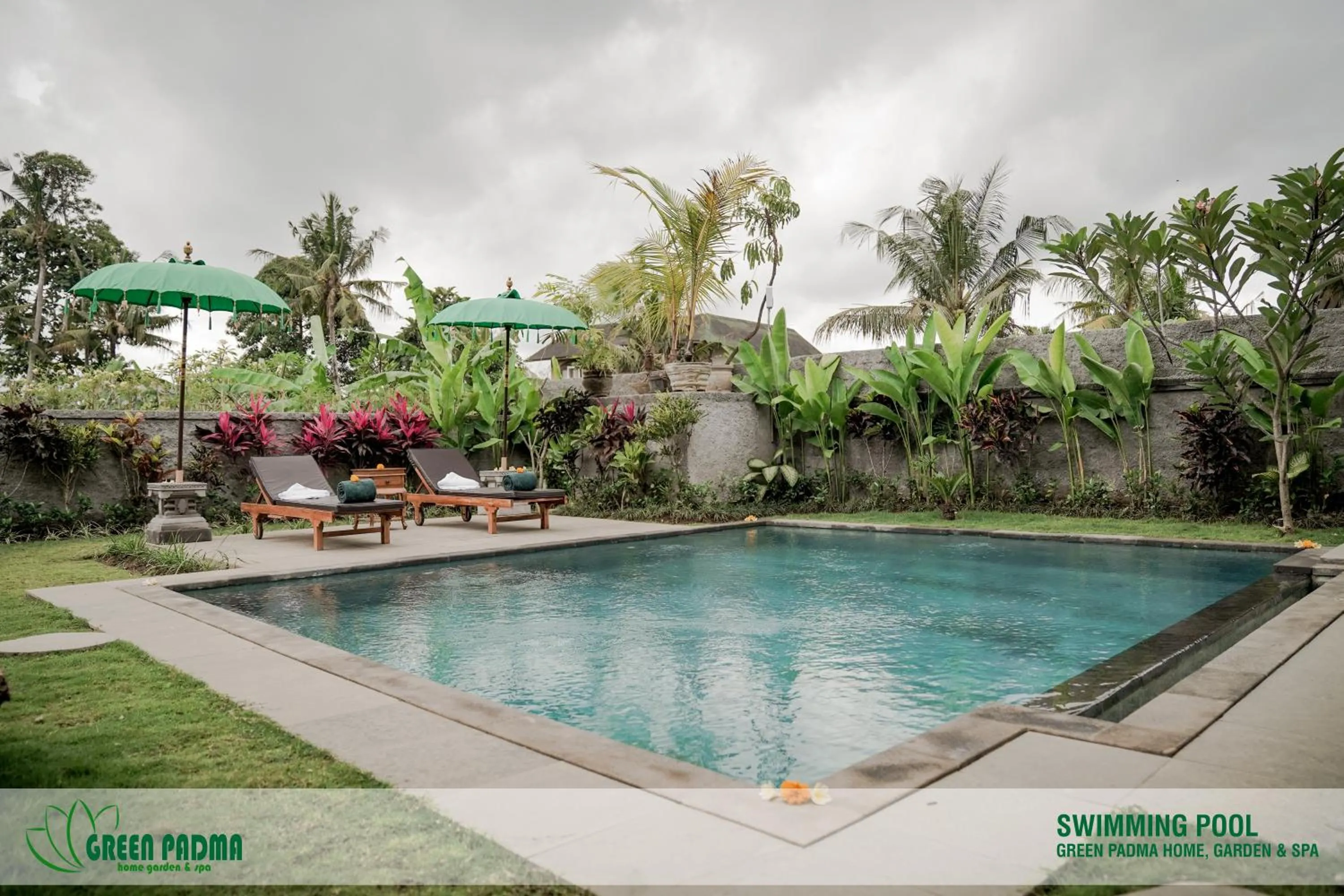 Swimming pool in Green Padma Ubud