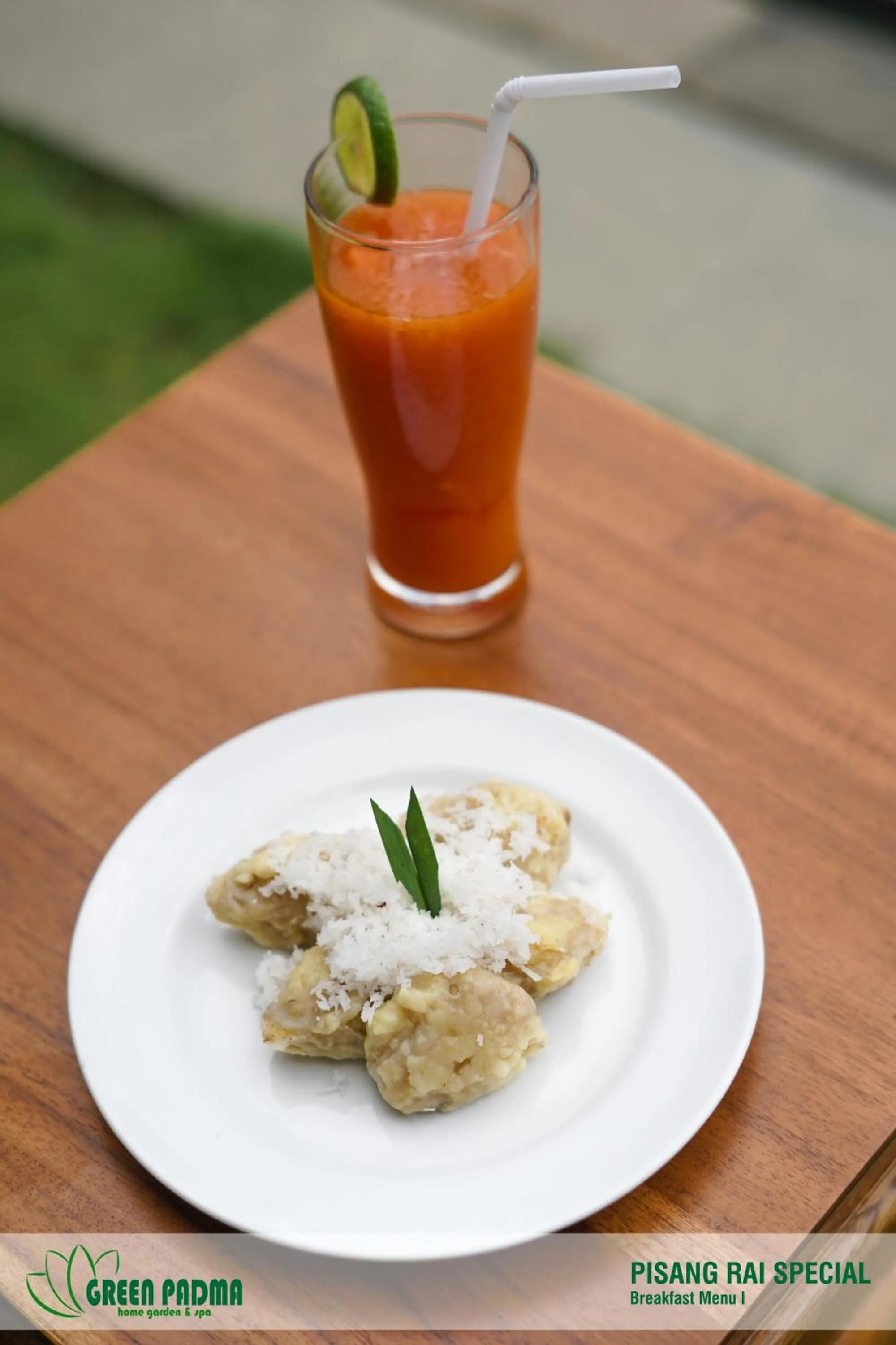 Breakfast in Green Padma Ubud