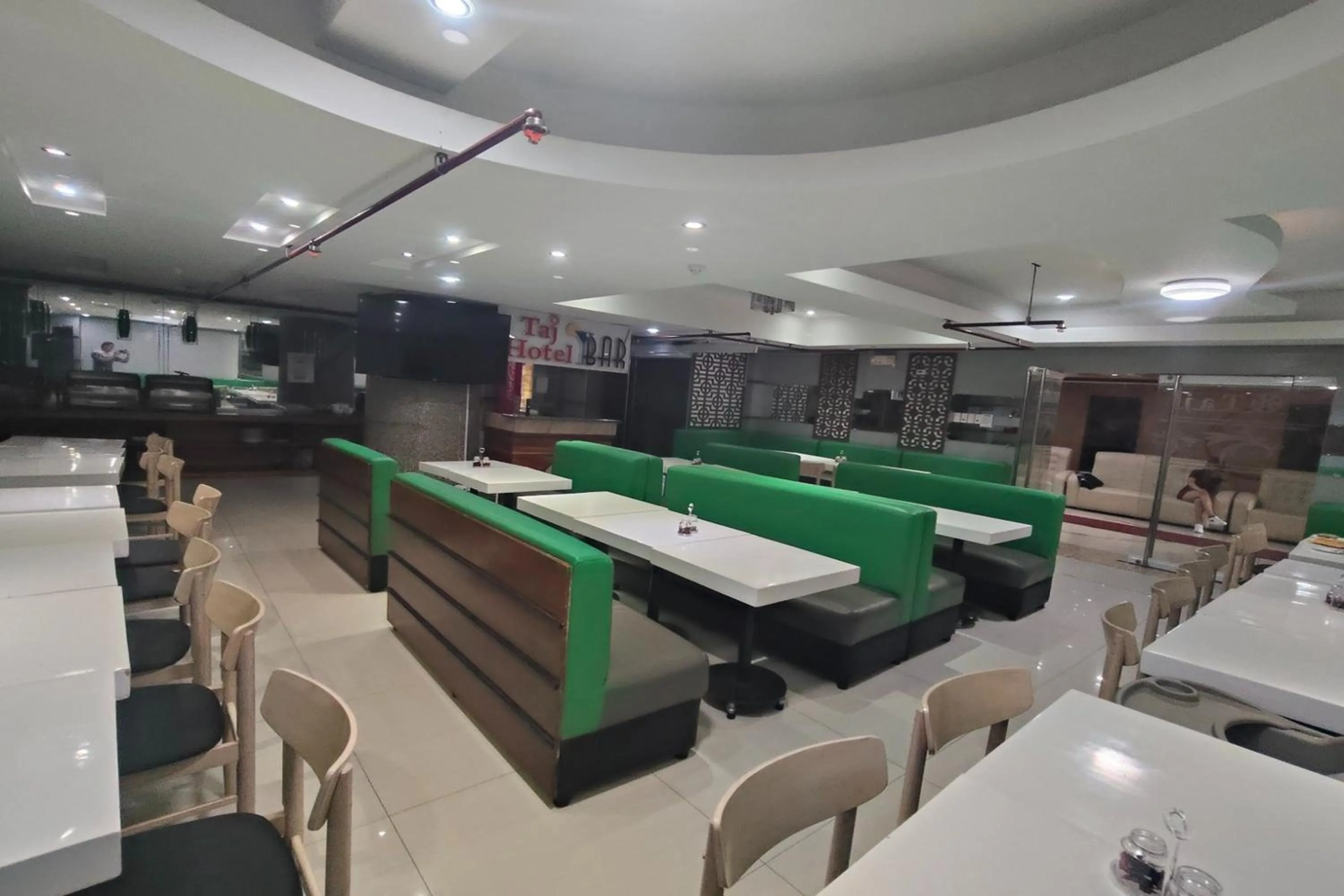 Seating area in Taj Hotel Tuguegarao