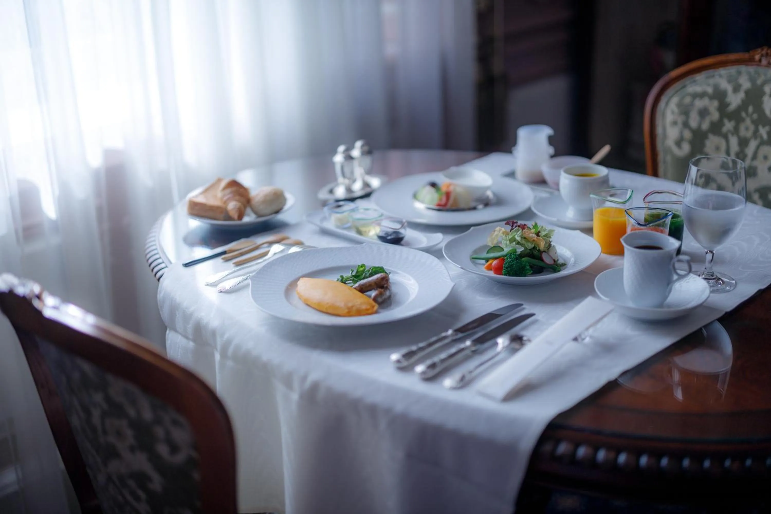 Restaurant/places to eat in Hotel Chourakukan Kyoto Gion 長楽館 京都